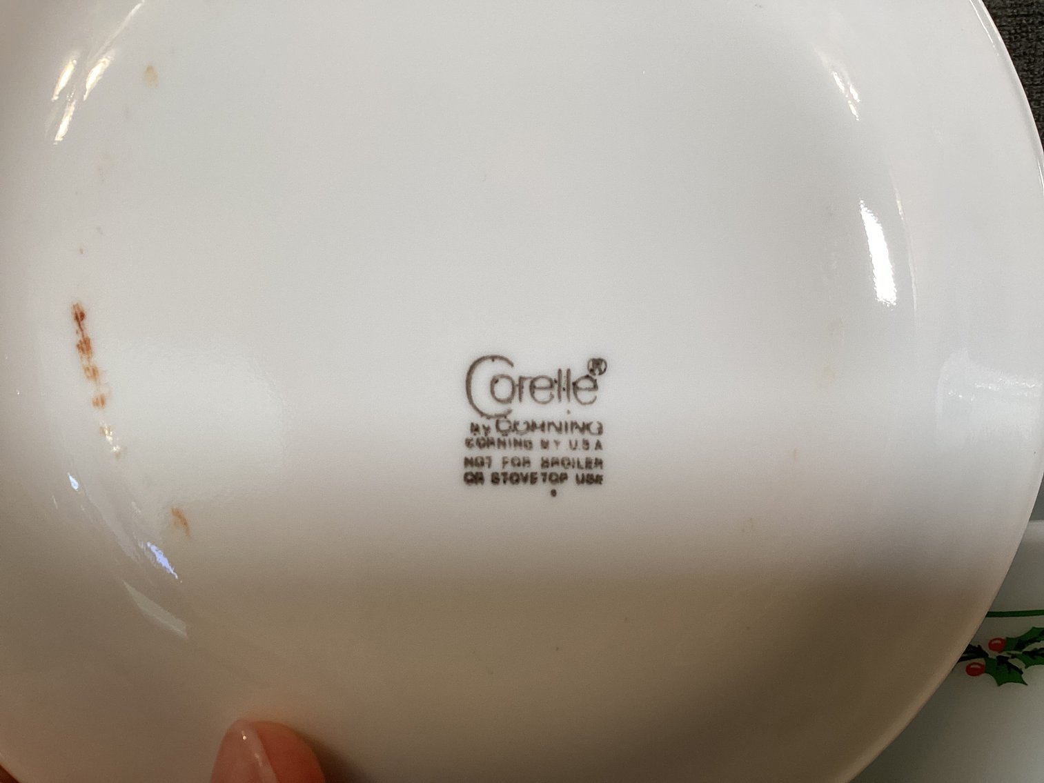 Image for Corning Christmas Dishes