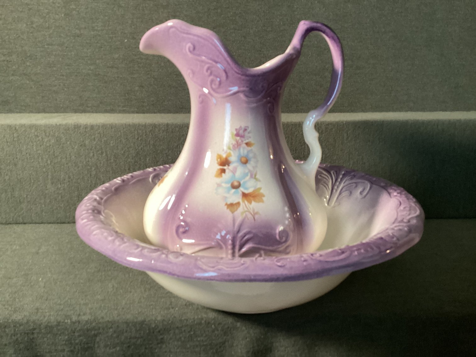 Image for RS Prussia Bowl and Pitcher Set