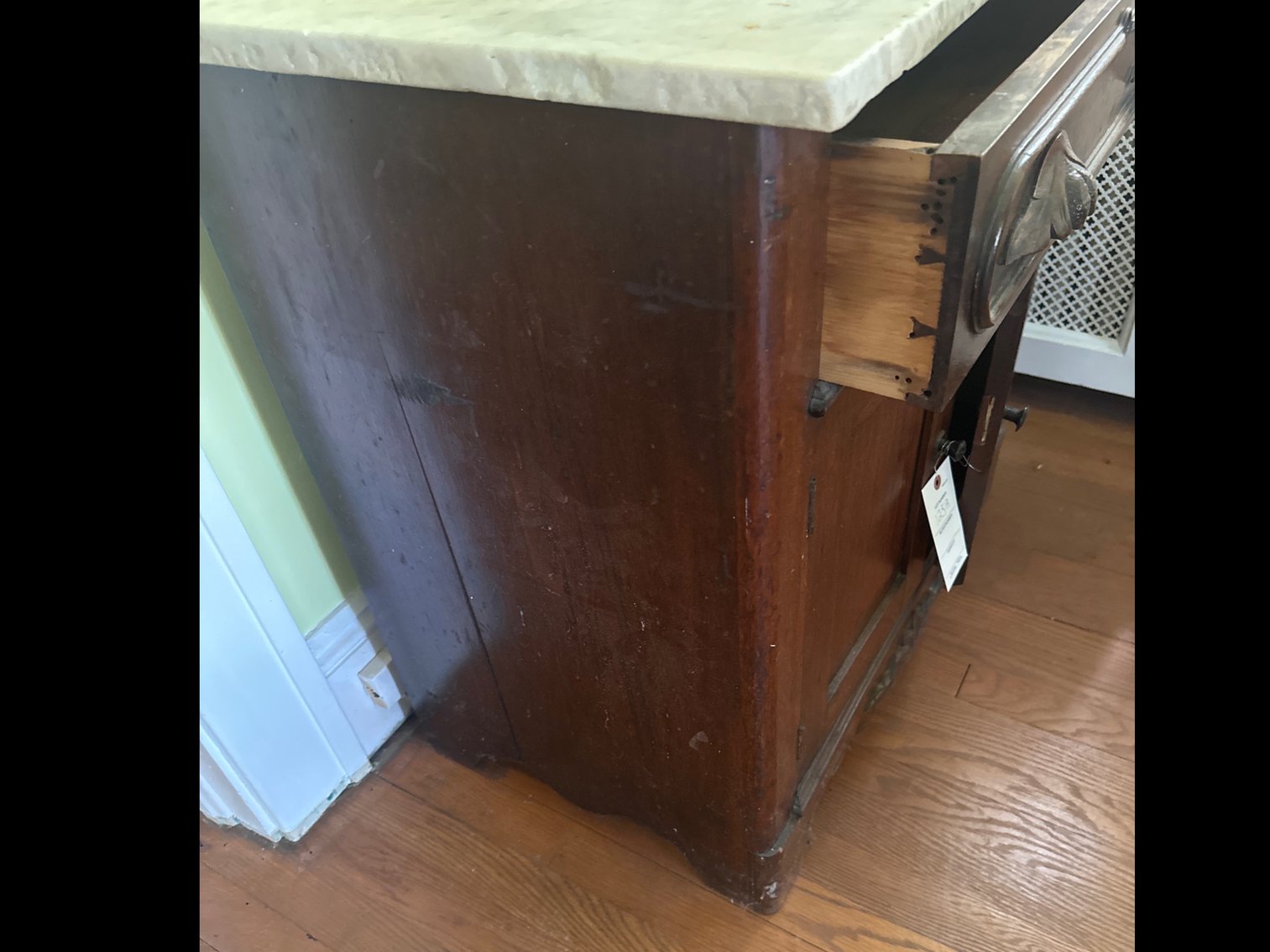 Image for Marble Top chest