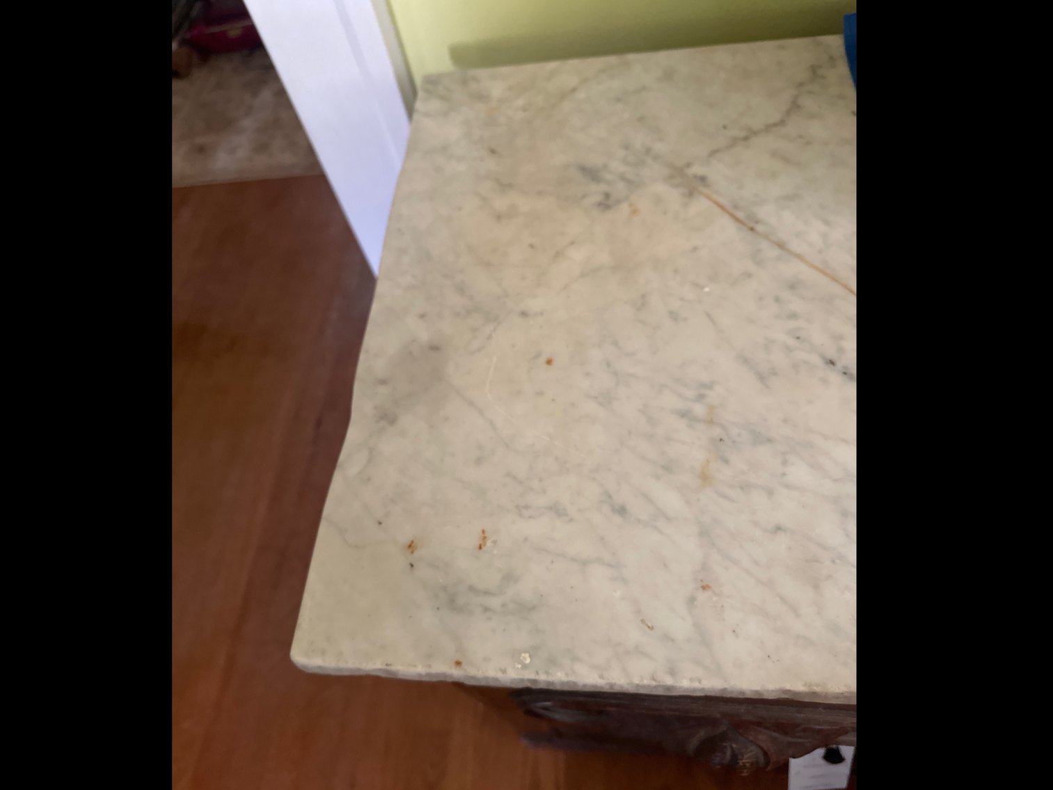 Image for Marble Top chest