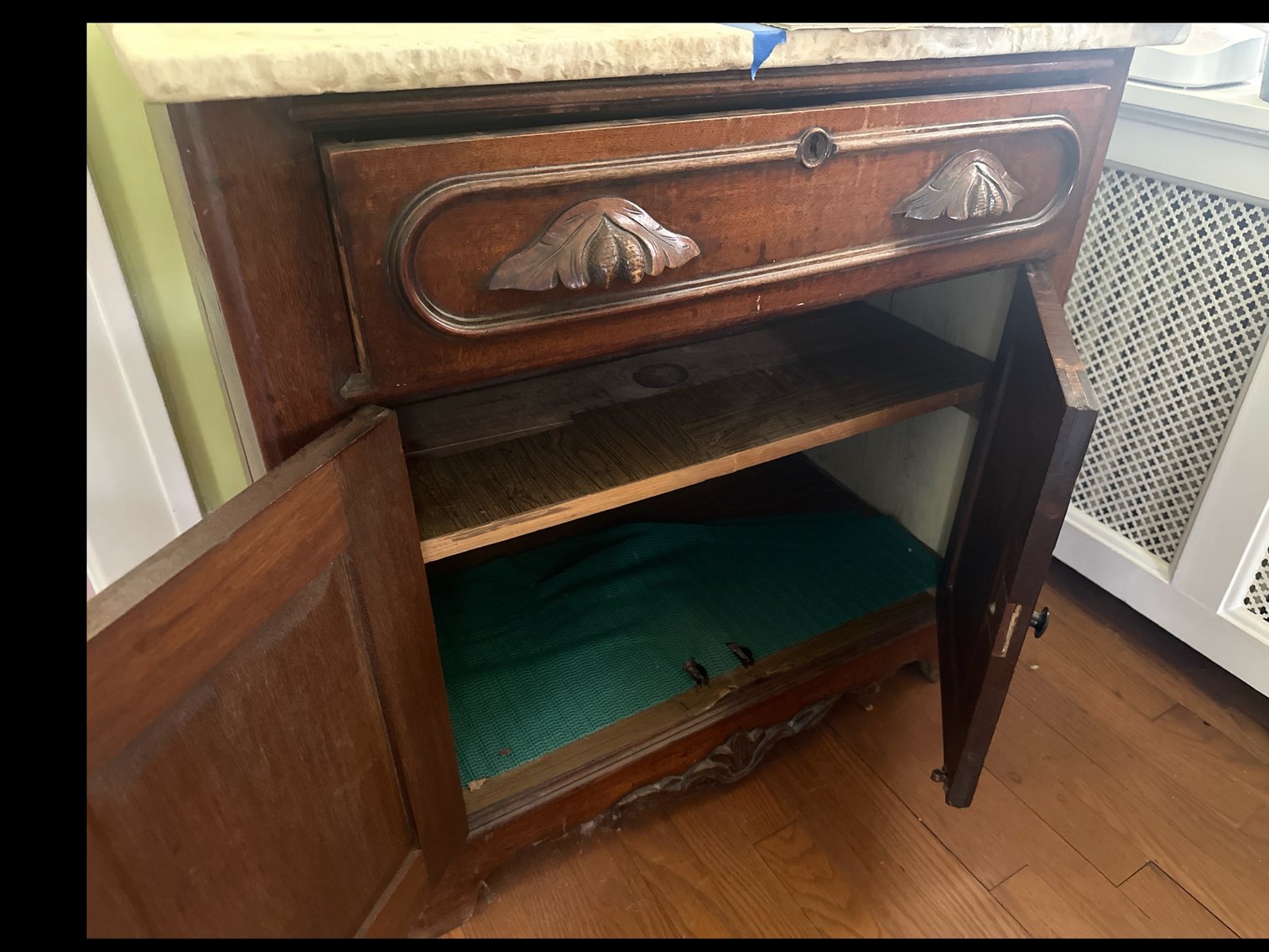 Image for Marble Top chest