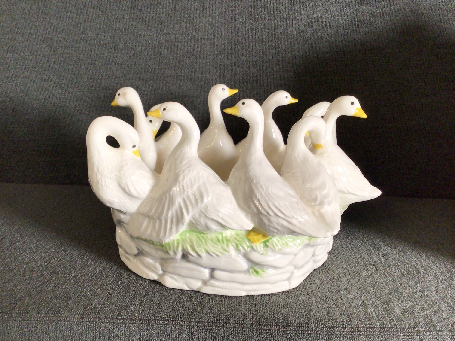Image for Cookie jar and geese bowl