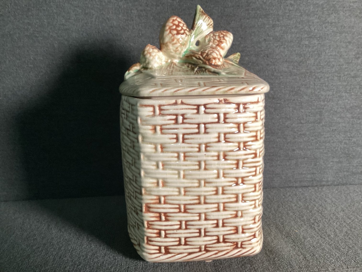 Image for McCoy Pine Cone CookieJar