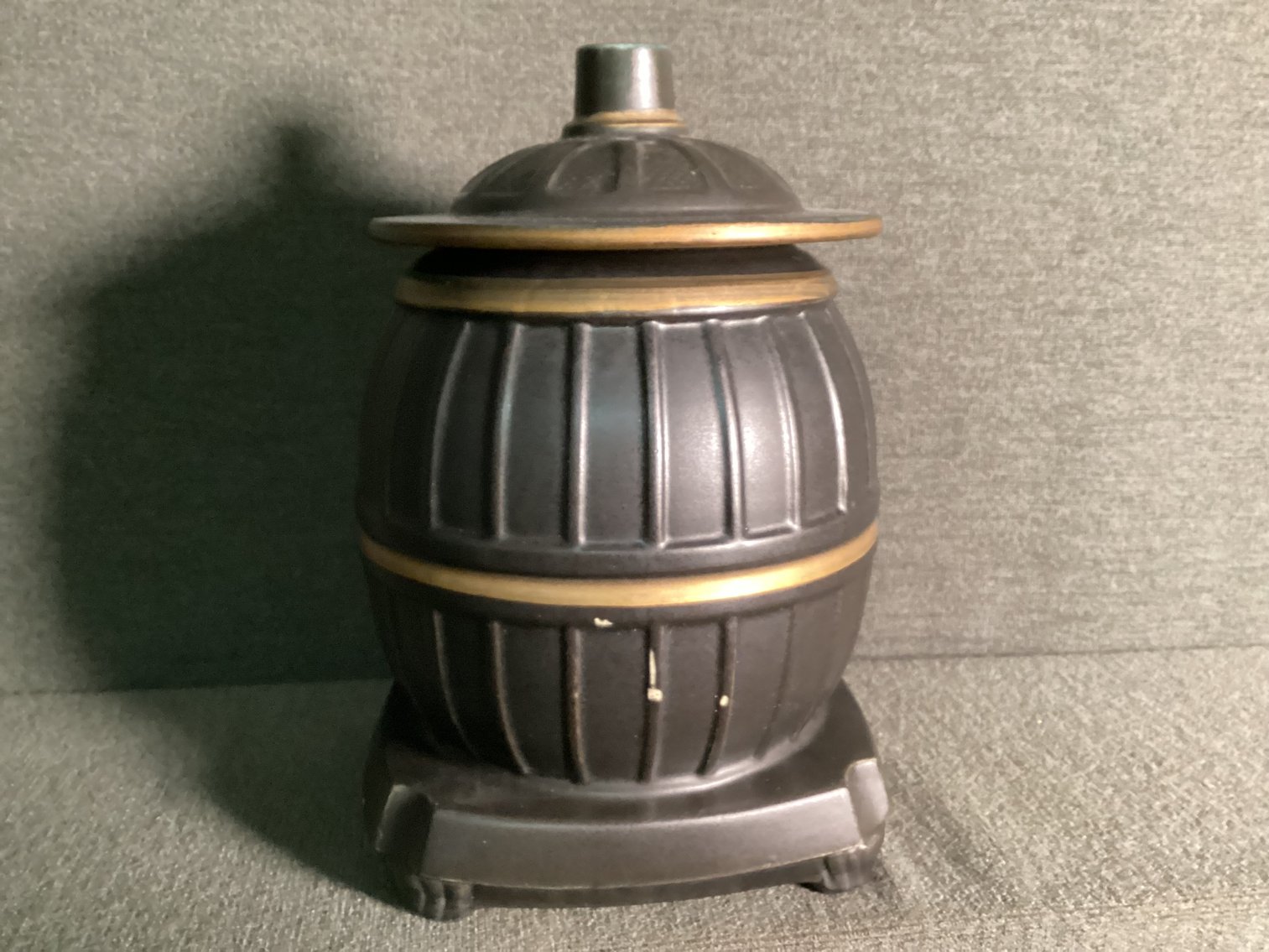 Image for McCoy Pot Bellied Stove Cookie Jar