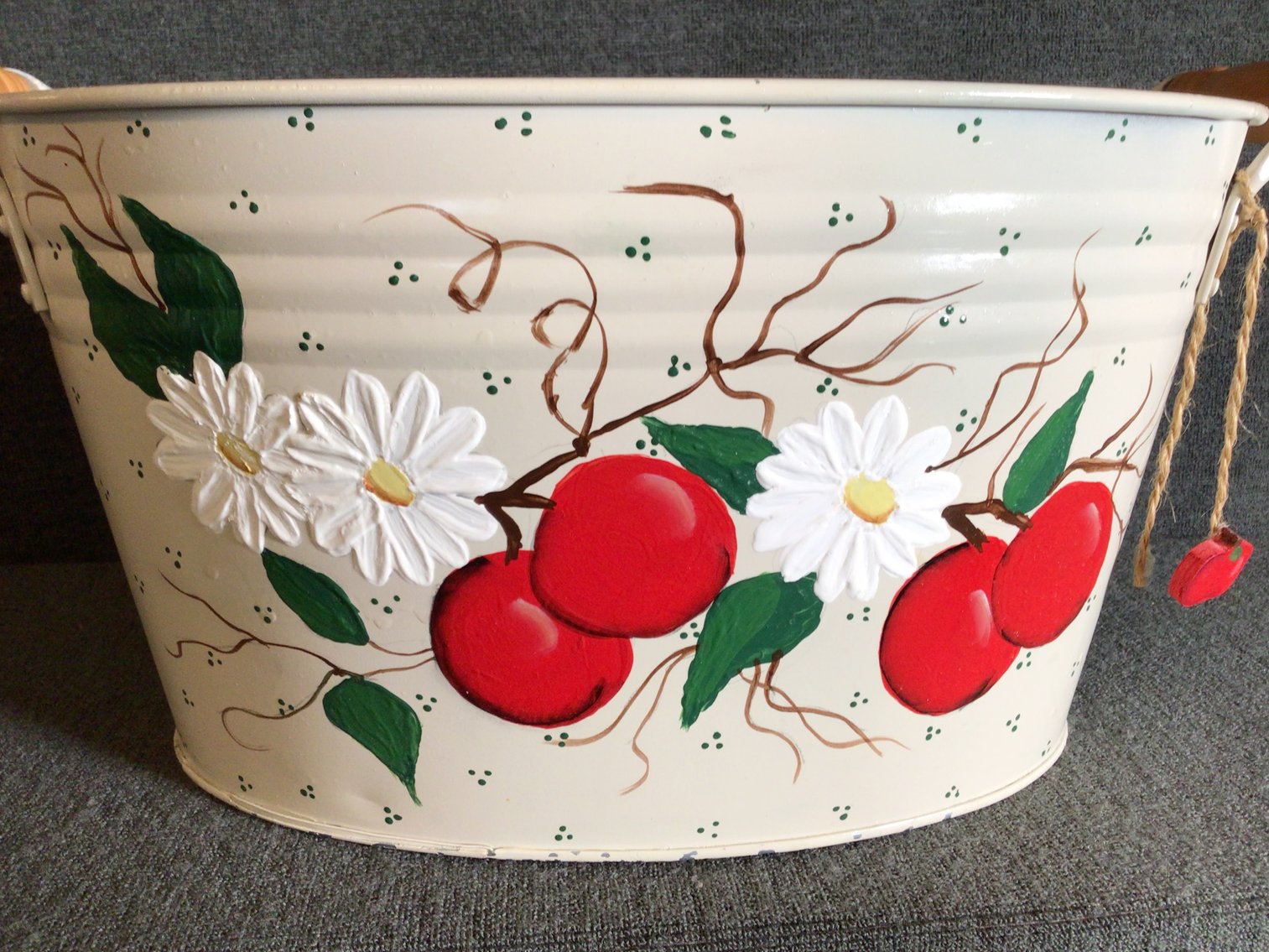 Image for Decorative metal tub