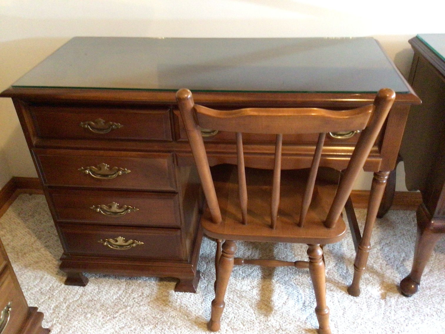 Image for Desk and chair