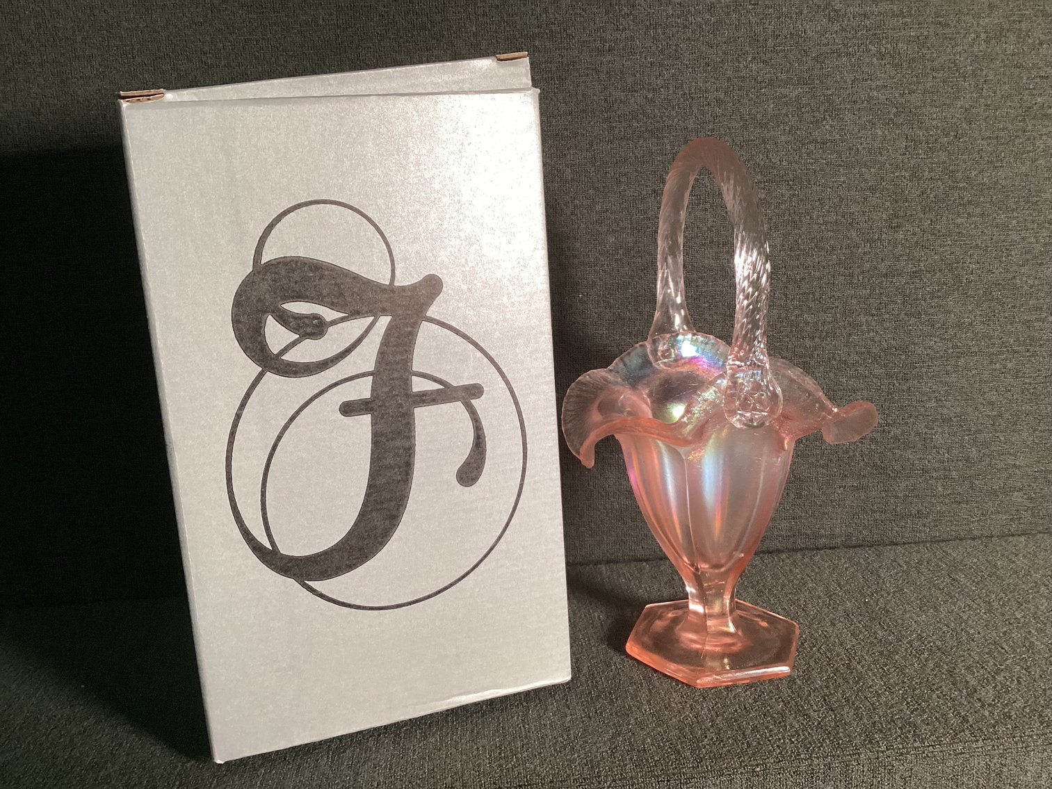 Image for Fenton Pink Stretch Basket