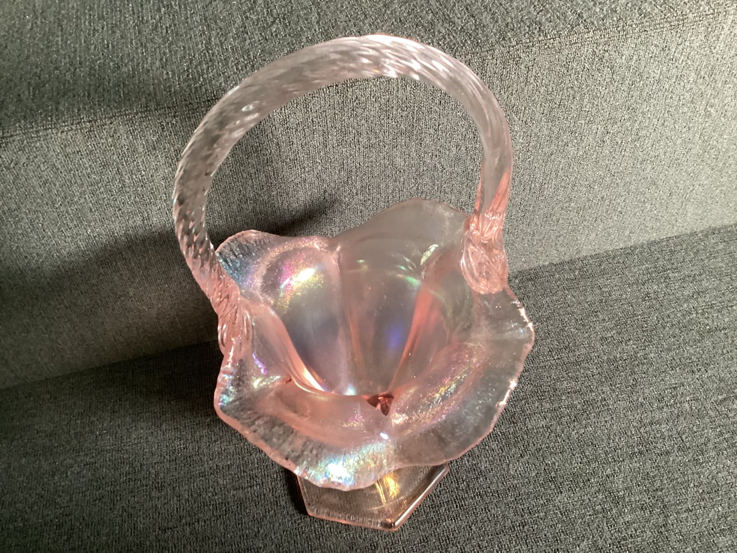 Image for Fenton Pink Stretch Basket