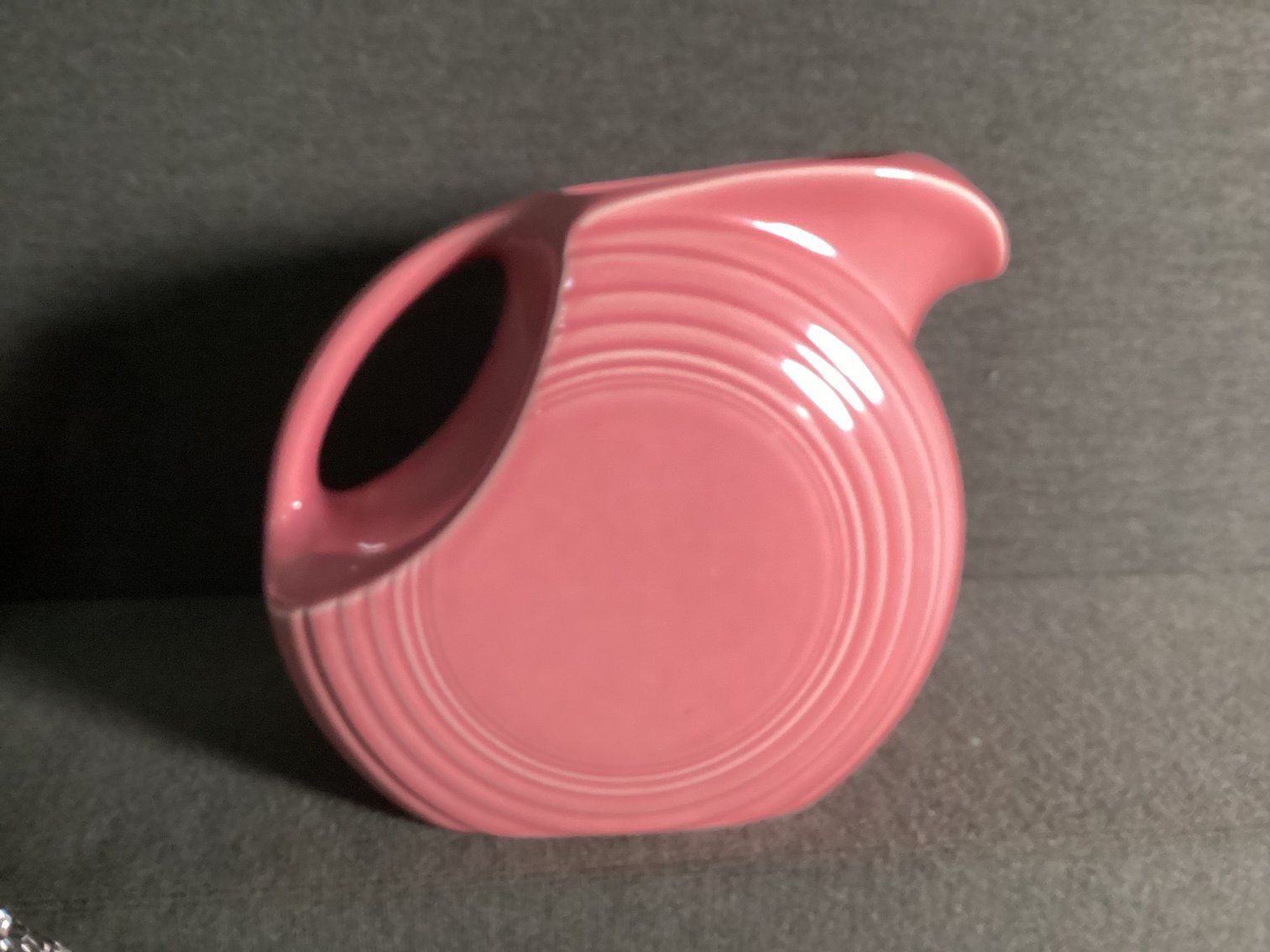 Image for Fiesta Pitcher, Threaded Glass Purse Vase & More