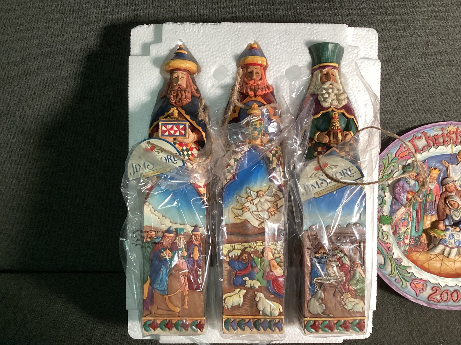 Image for Jim Shore Wise Men and Plate