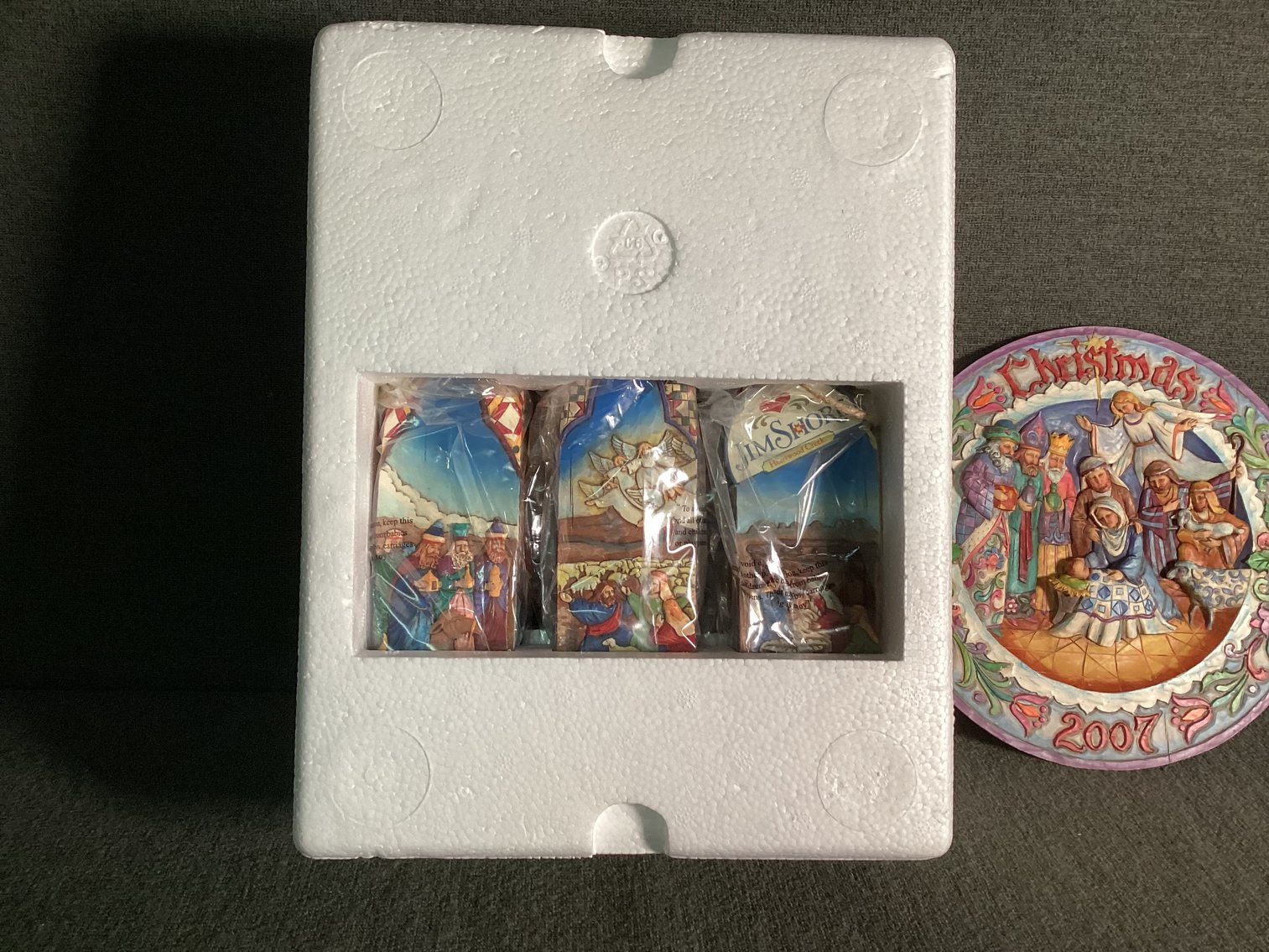 Image for Jim Shore Wise Men and Plate