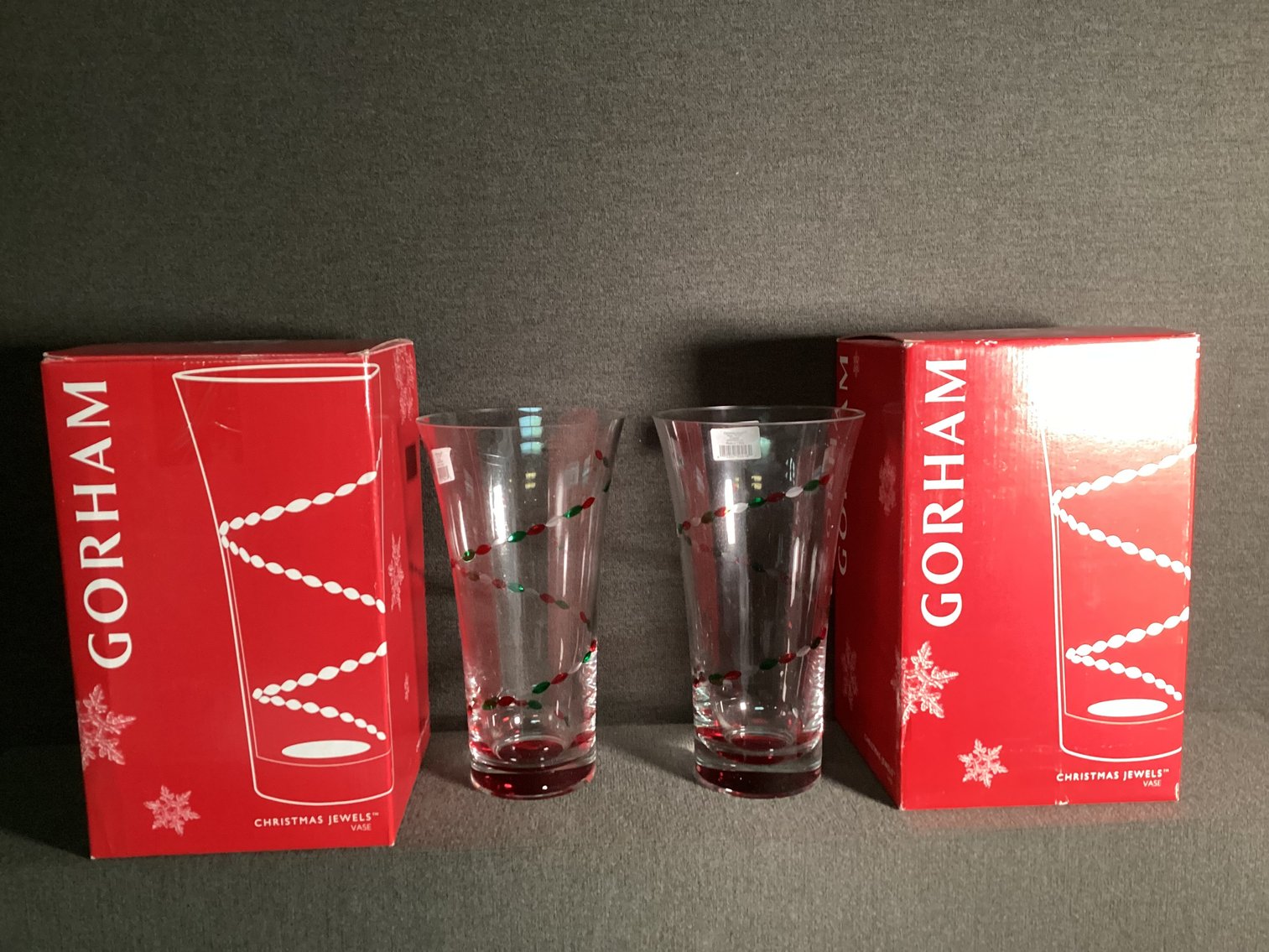 Image for Christmas Vases by Gorham