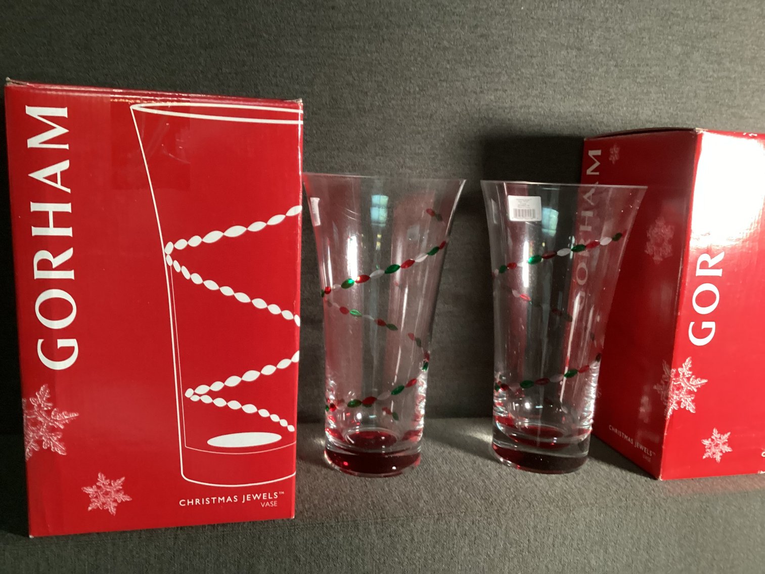 Image for Christmas Vases by Gorham