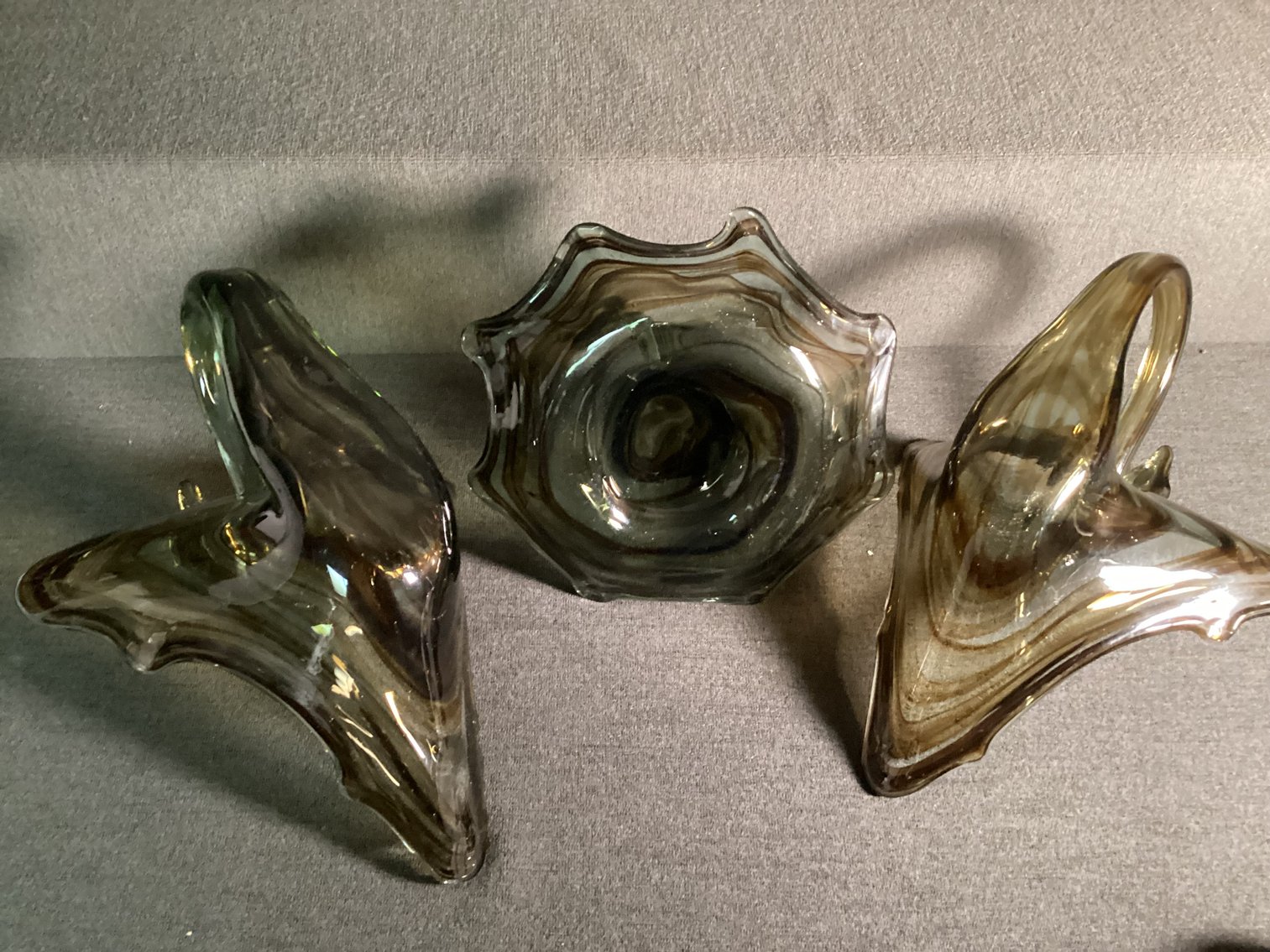 Image for MCM Swung Glass Swans