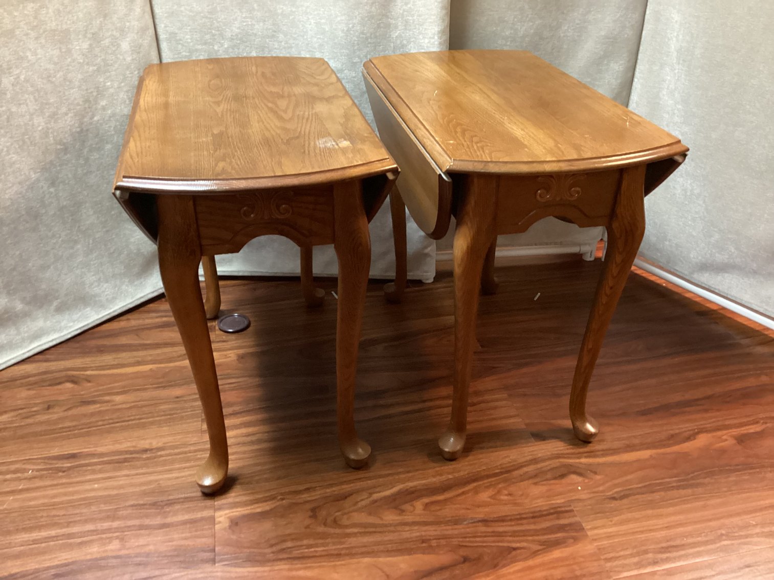 Image for Oak Coffee and End Table Set