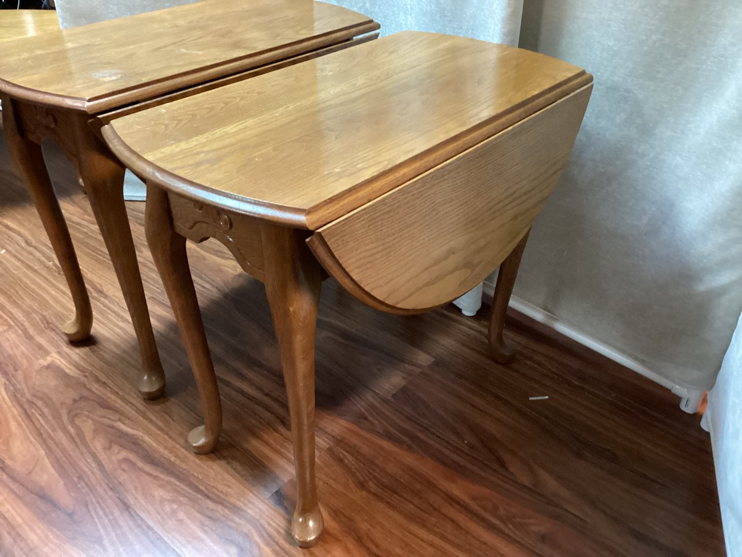 Image for Oak Coffee and End Table Set