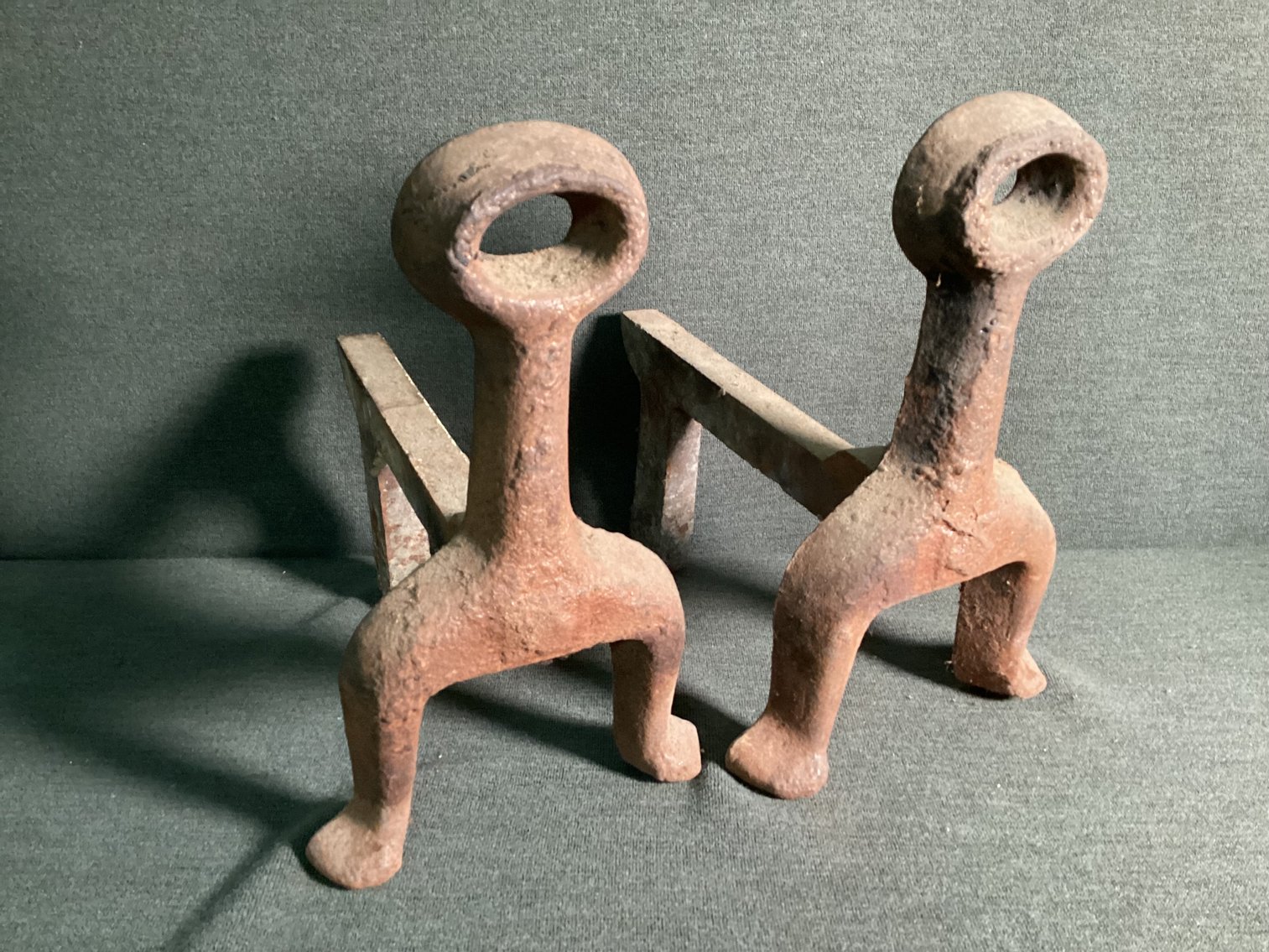 Image for Sand Cast Andirons