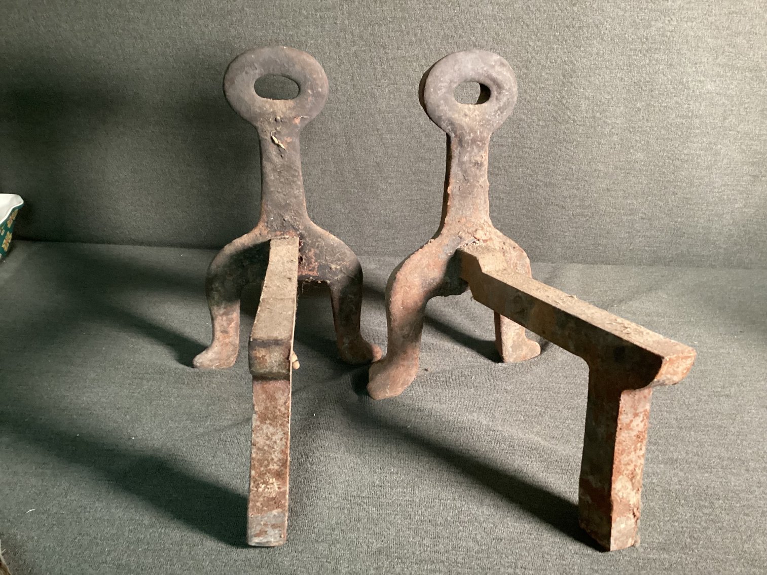 Image for Sand Cast Andirons