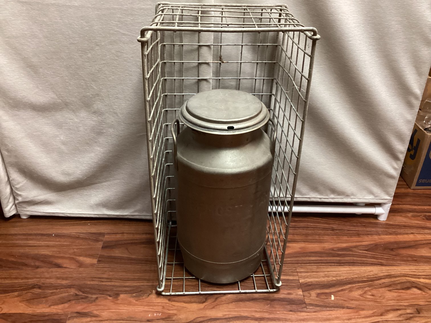 Image for Foremost Dairy Milk Can and Wire Basket
