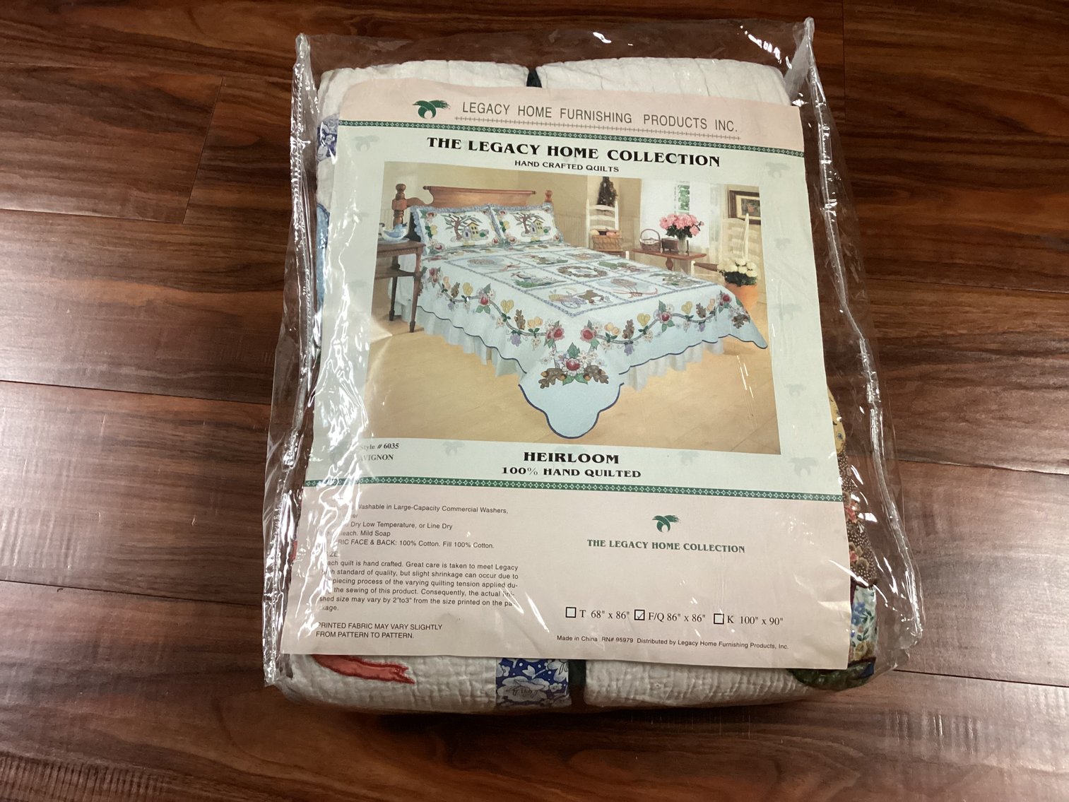 Image for Heirloom Legacy Quilt Full/Queen