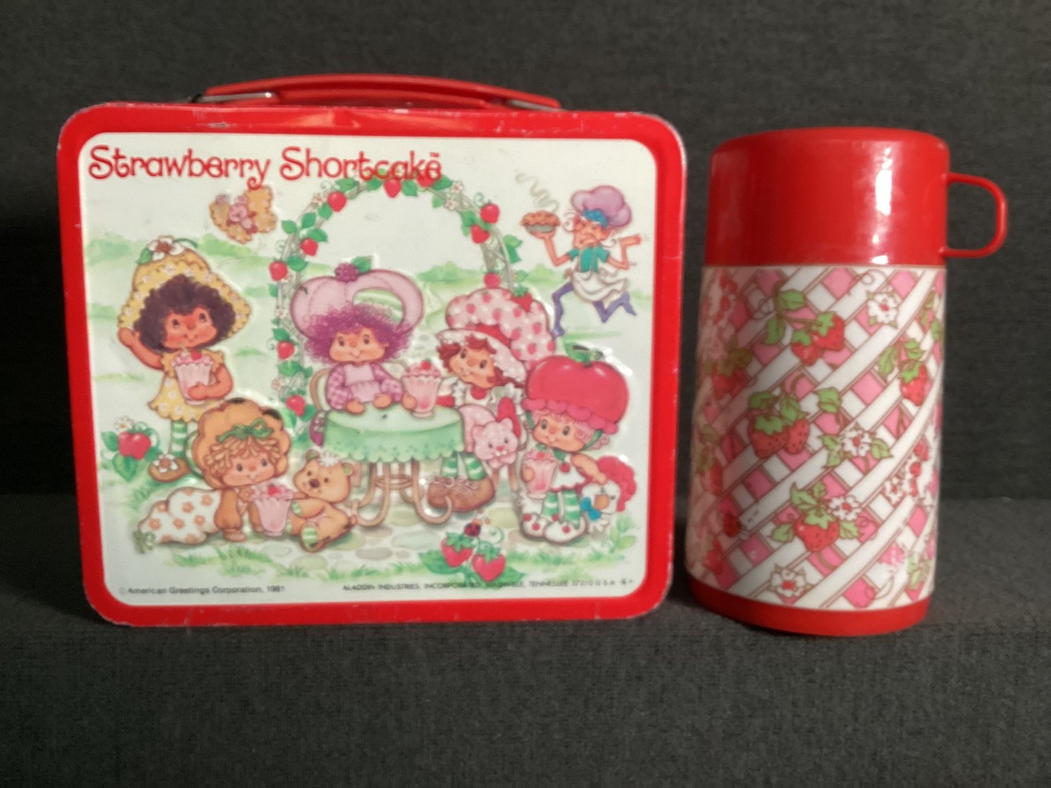 Image for Strawberry Shortcake Lunch Box With Thermos