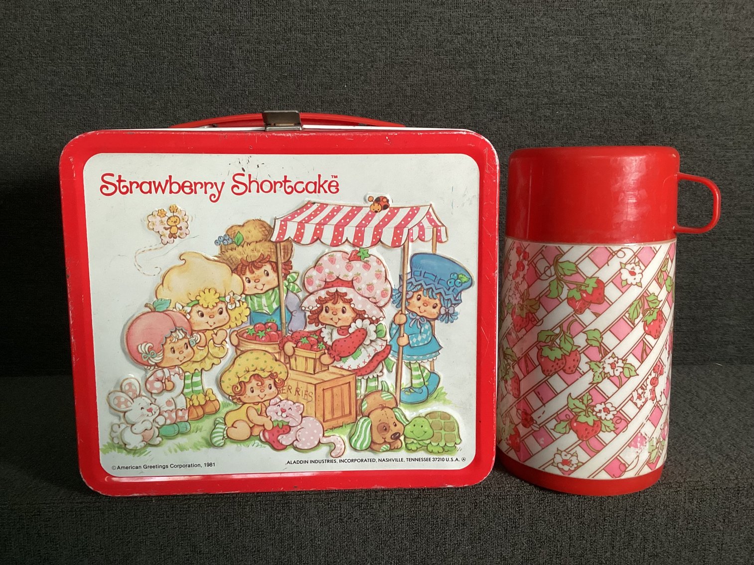 Image for Strawberry Shortcake Lunch Box With Thermos
