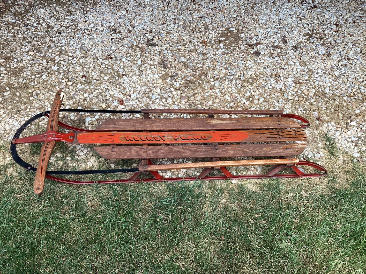 Image for Rocket Plane Snow Sled