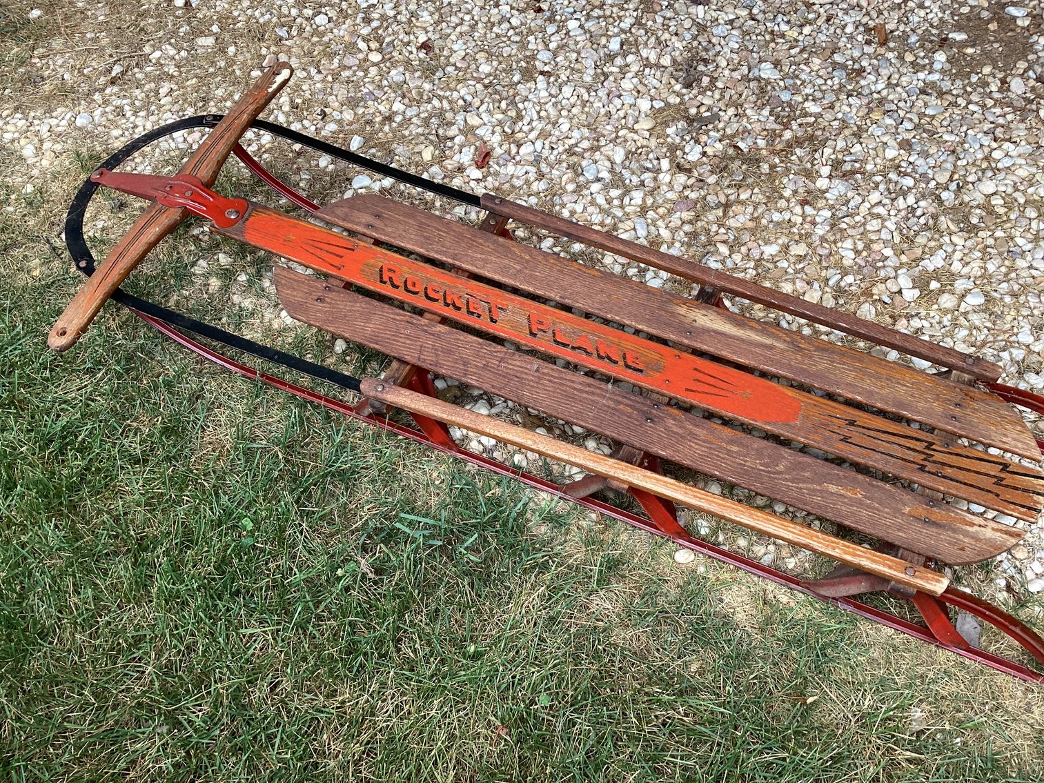 Image for Rocket Plane Snow Sled