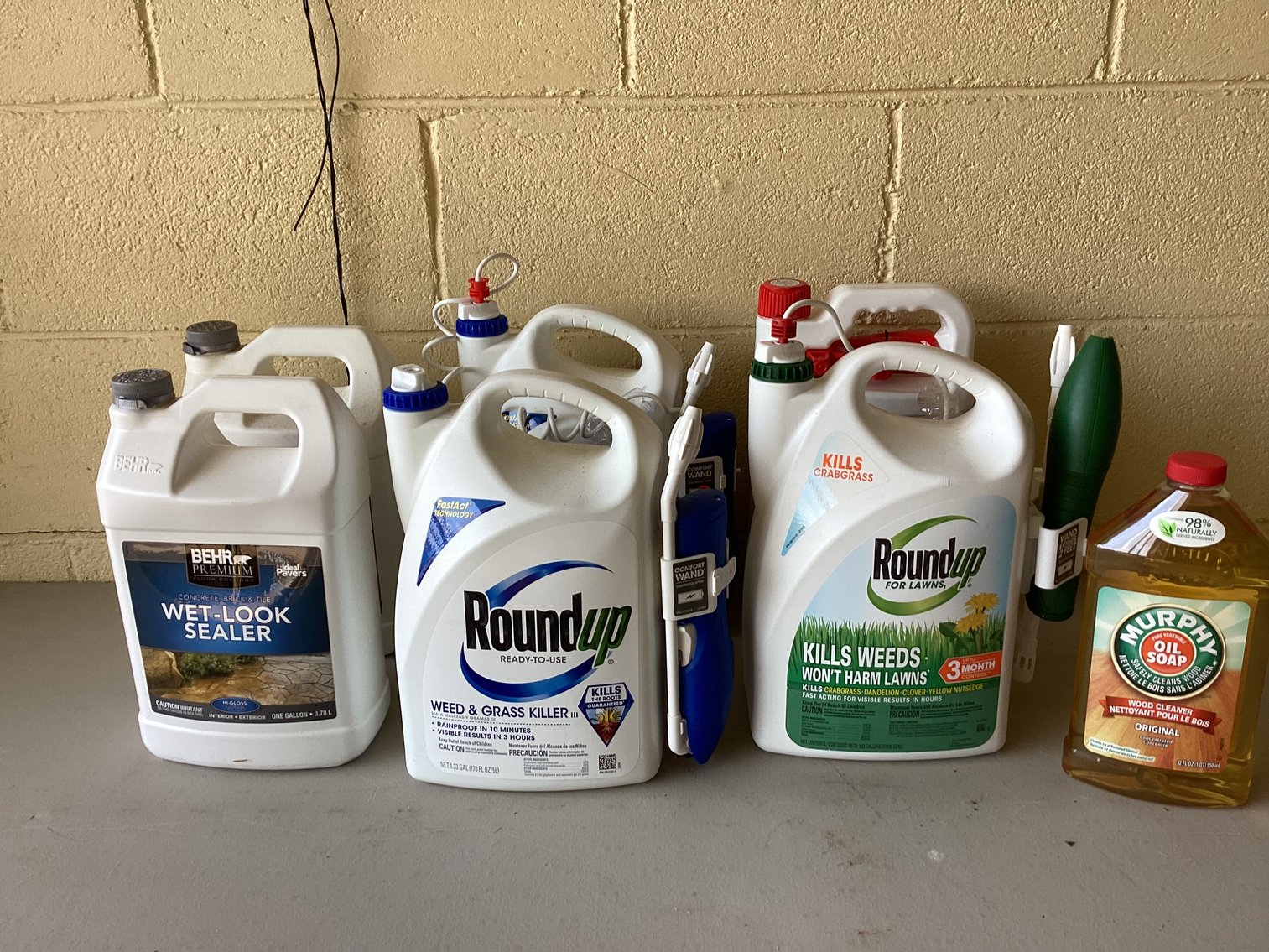 Image for Weed Killer - Black Top Sealer - Concrete Sealer - Murphy Soap