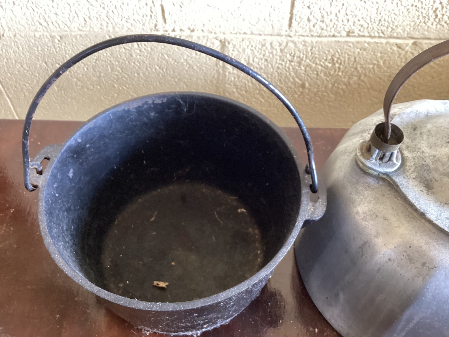 Image for Iron Pot and Aluminum Tea Kettle