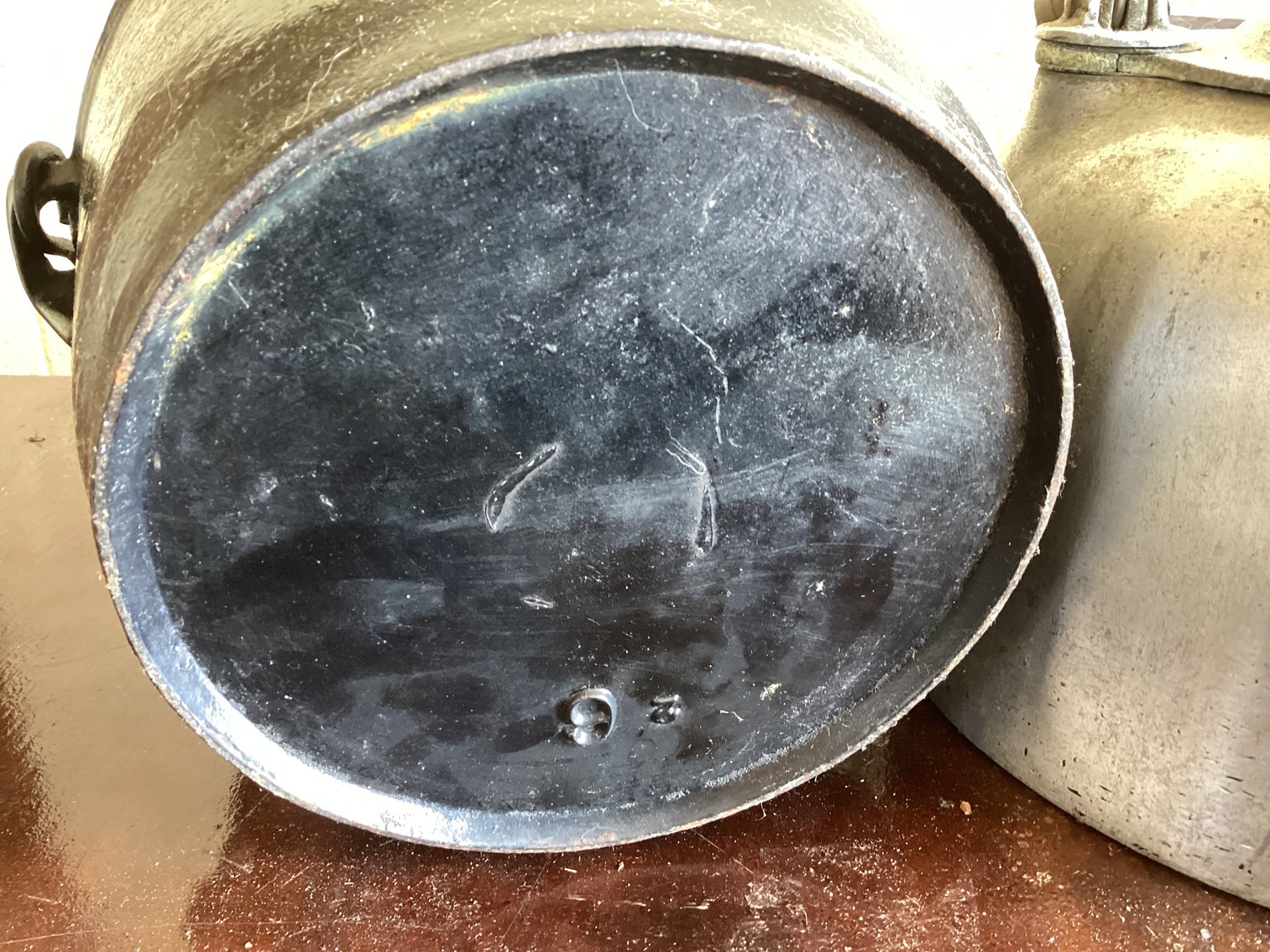 Image for Iron Pot and Aluminum Tea Kettle