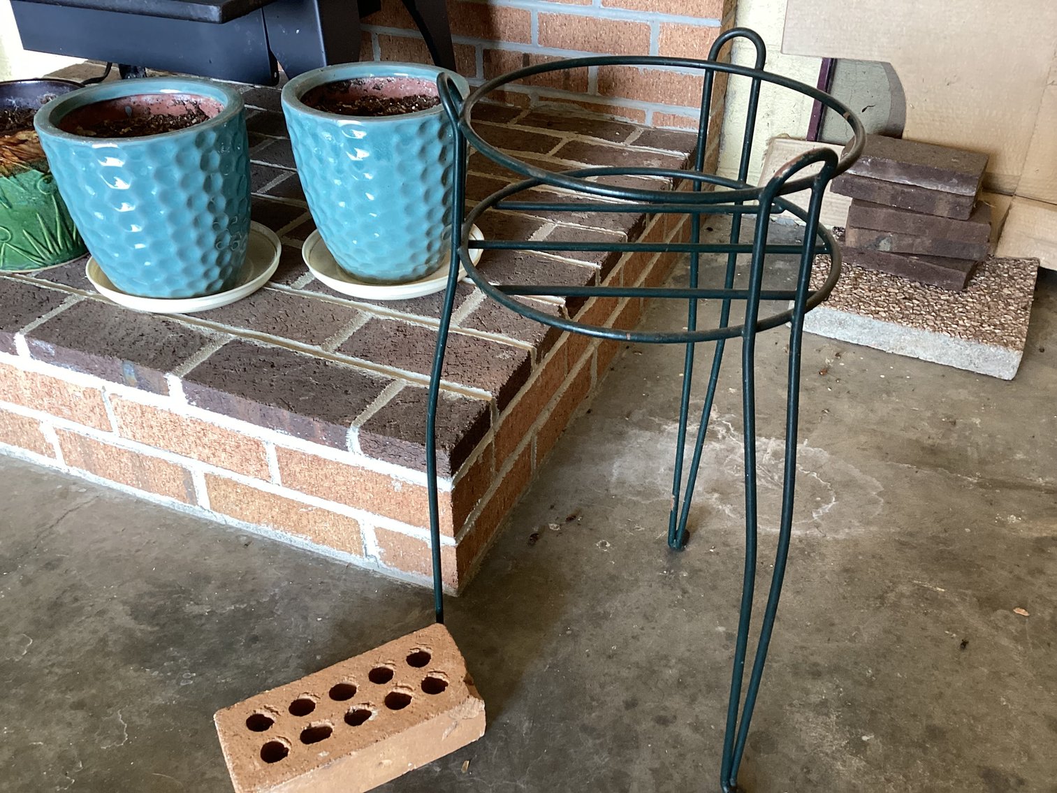 Image for Flower Pots and Plant Stand