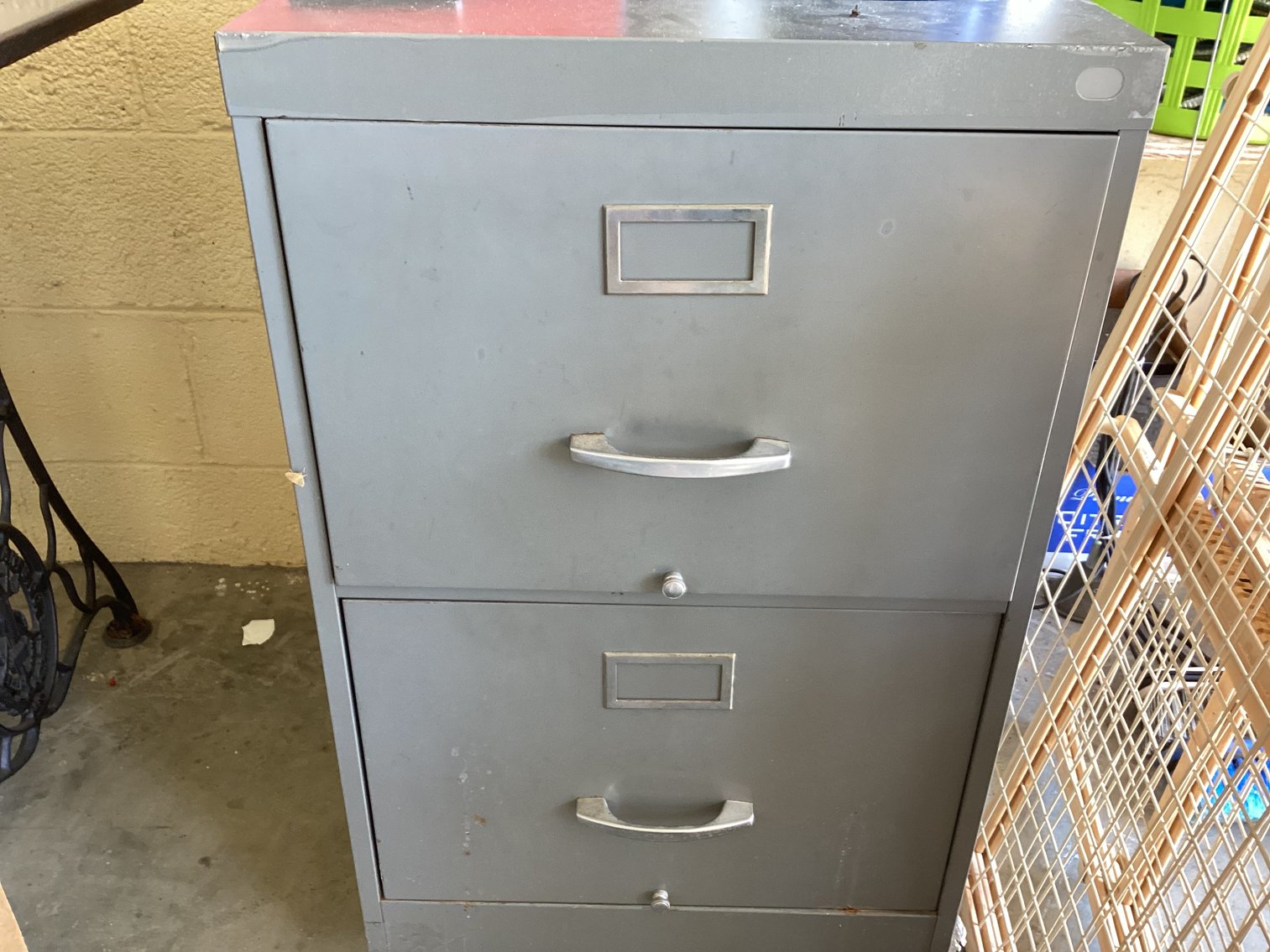 Image for Two Metal File Cabinets