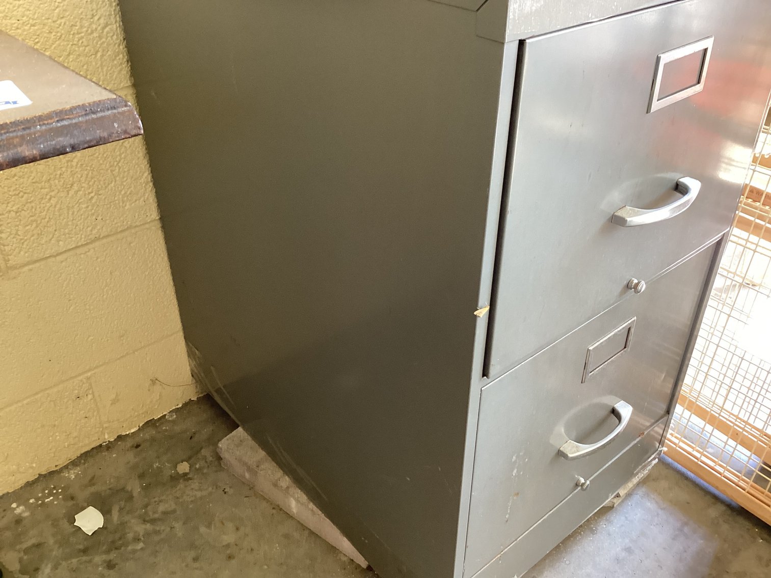 Image for Two Metal File Cabinets