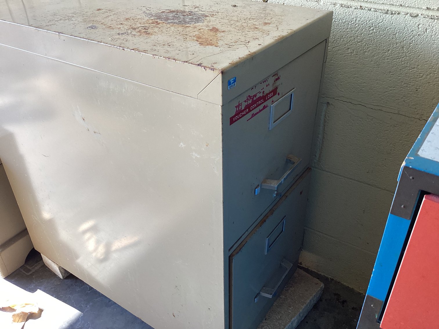 Image for Two Metal File Cabinets