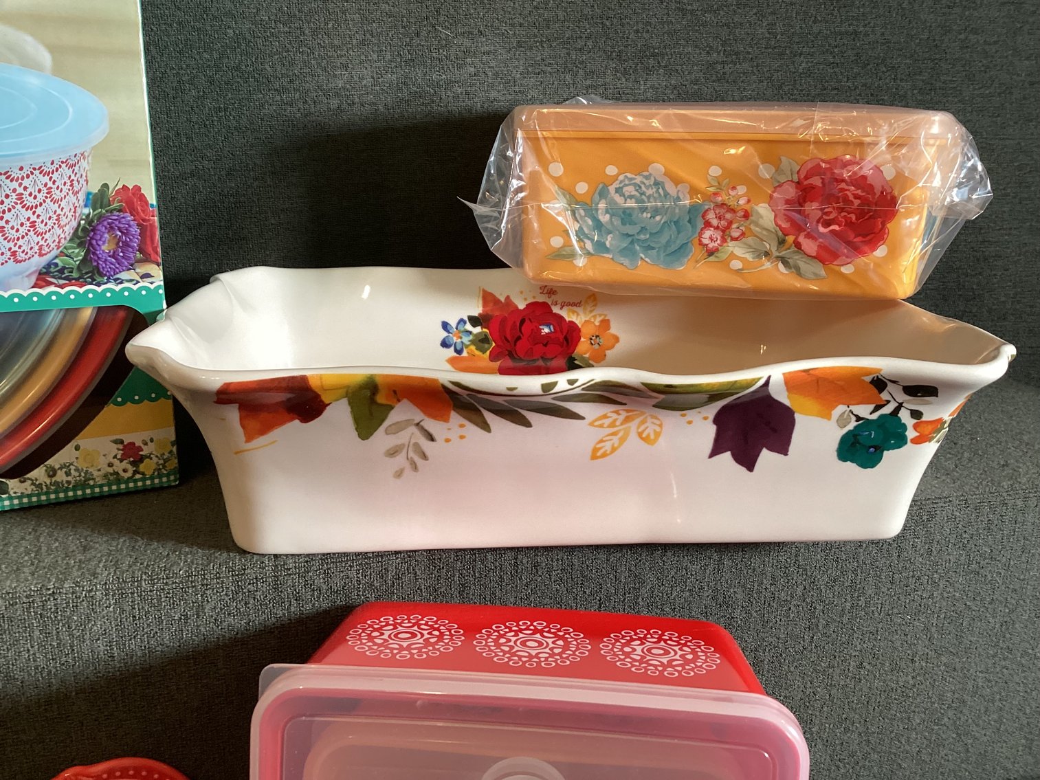 Image for Pioneer Woman Mixing Bowls, Bakeware, and More