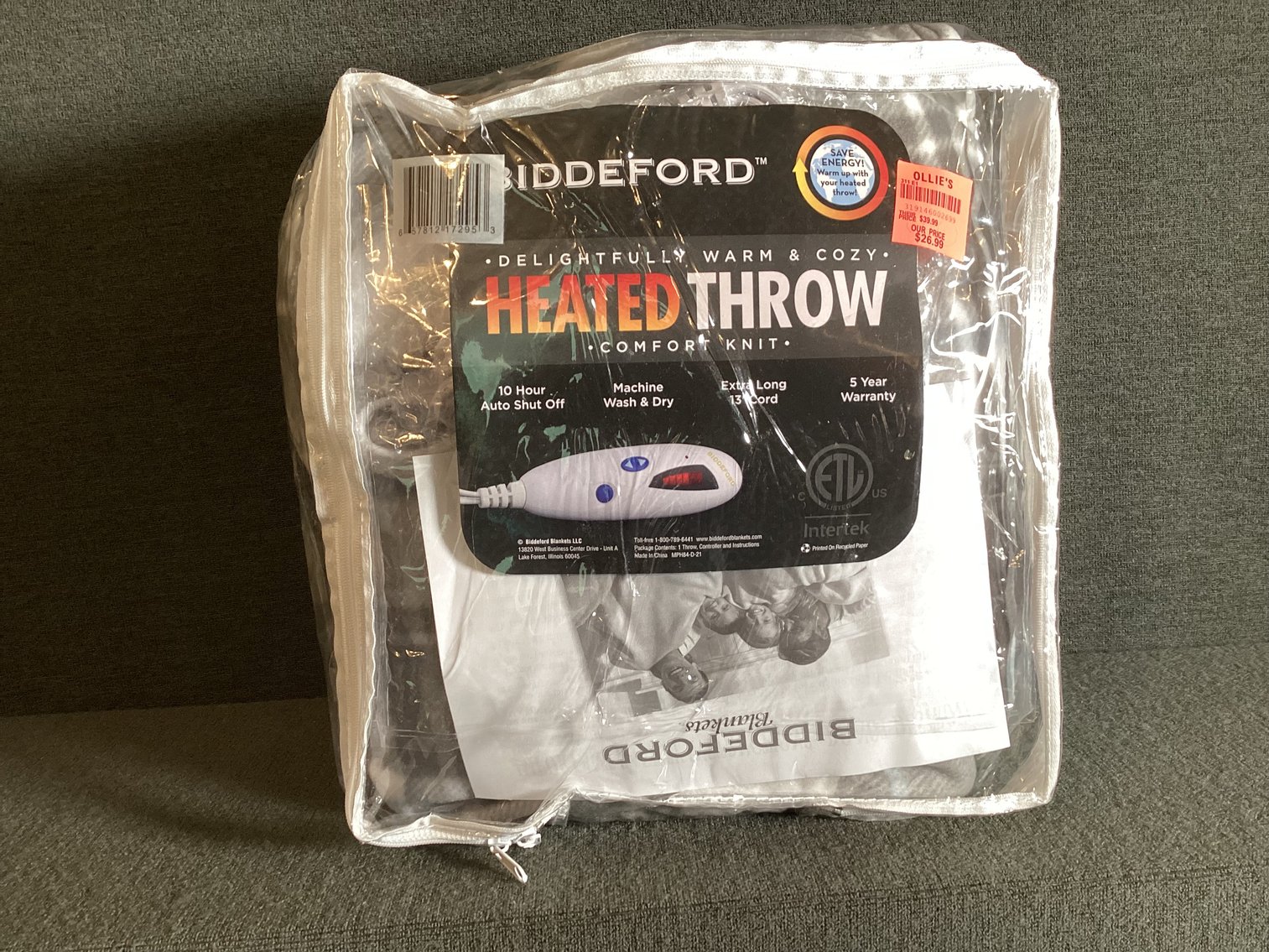 Image for Heated Throw