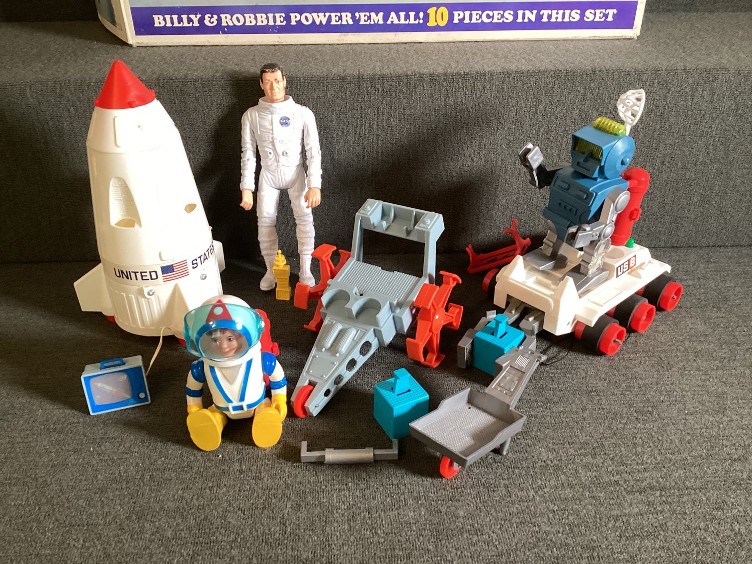 Image for Bill Blast Off & Robbie Robot Space Set