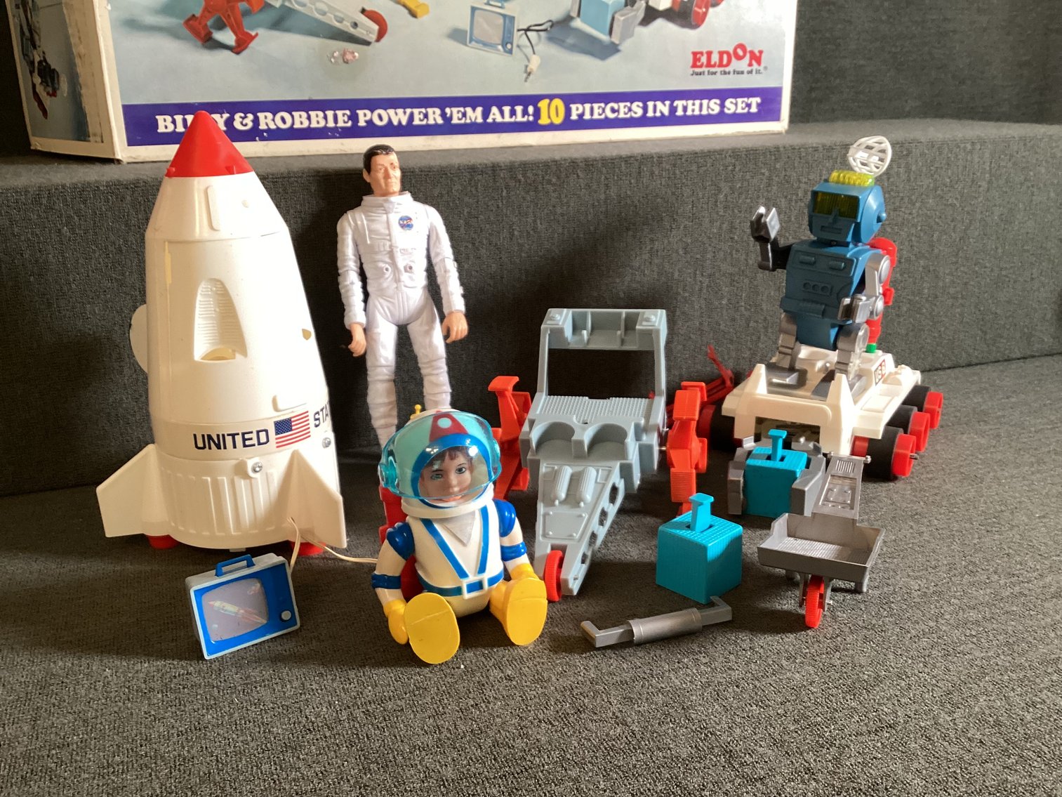 Image for Bill Blast Off & Robbie Robot Space Set