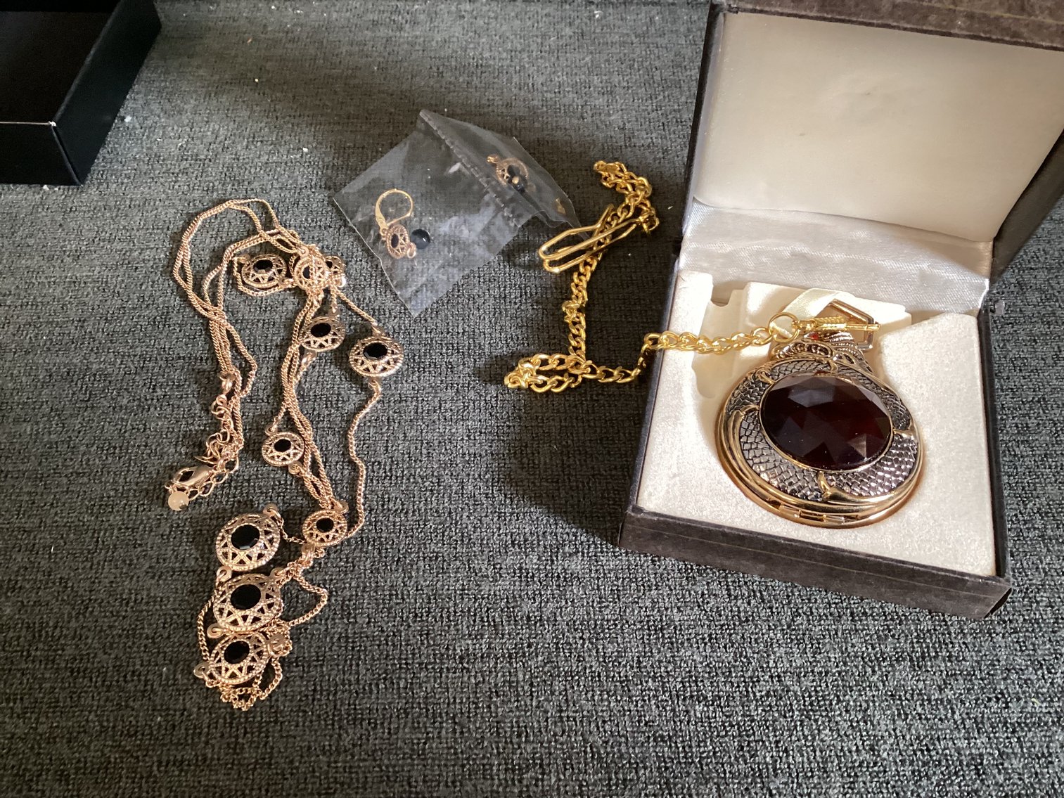 Image for Costume Jewelry and Pocketwatch