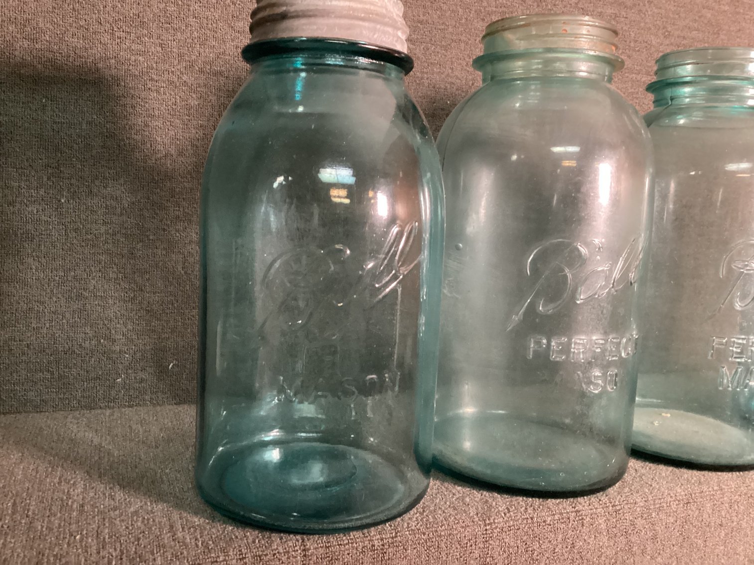 Image for Ball Blue 1/2 Gallon Mason Jars