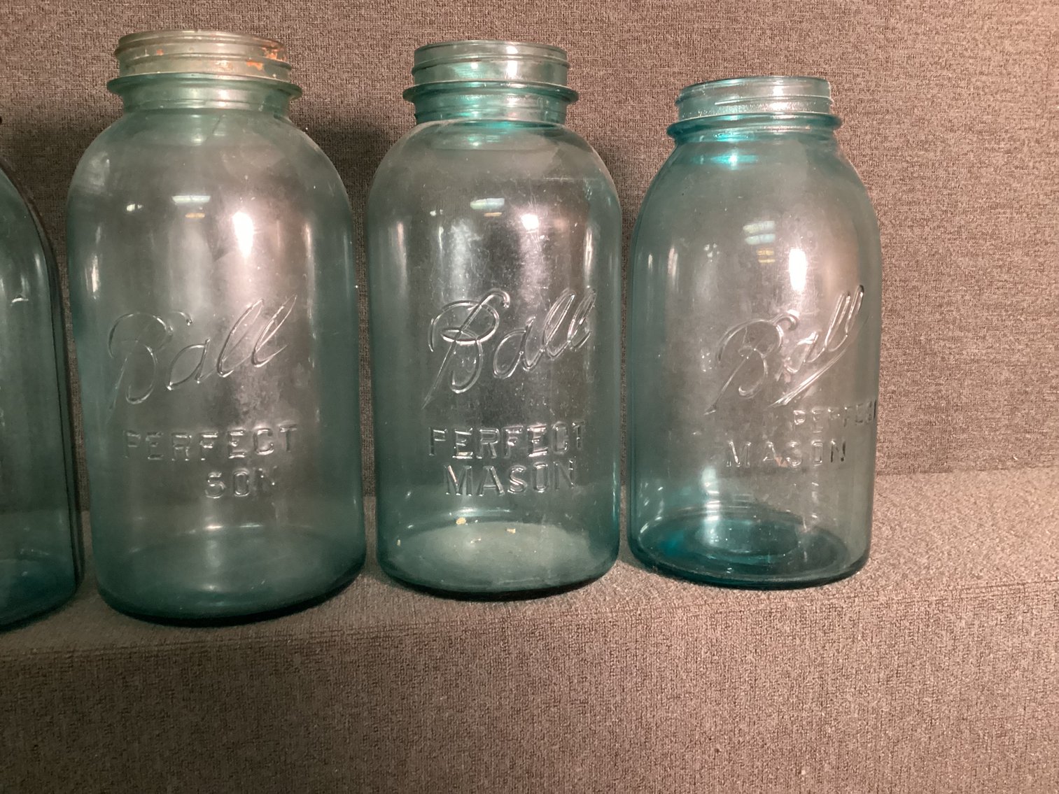 Image for Ball Blue 1/2 Gallon Mason Jars