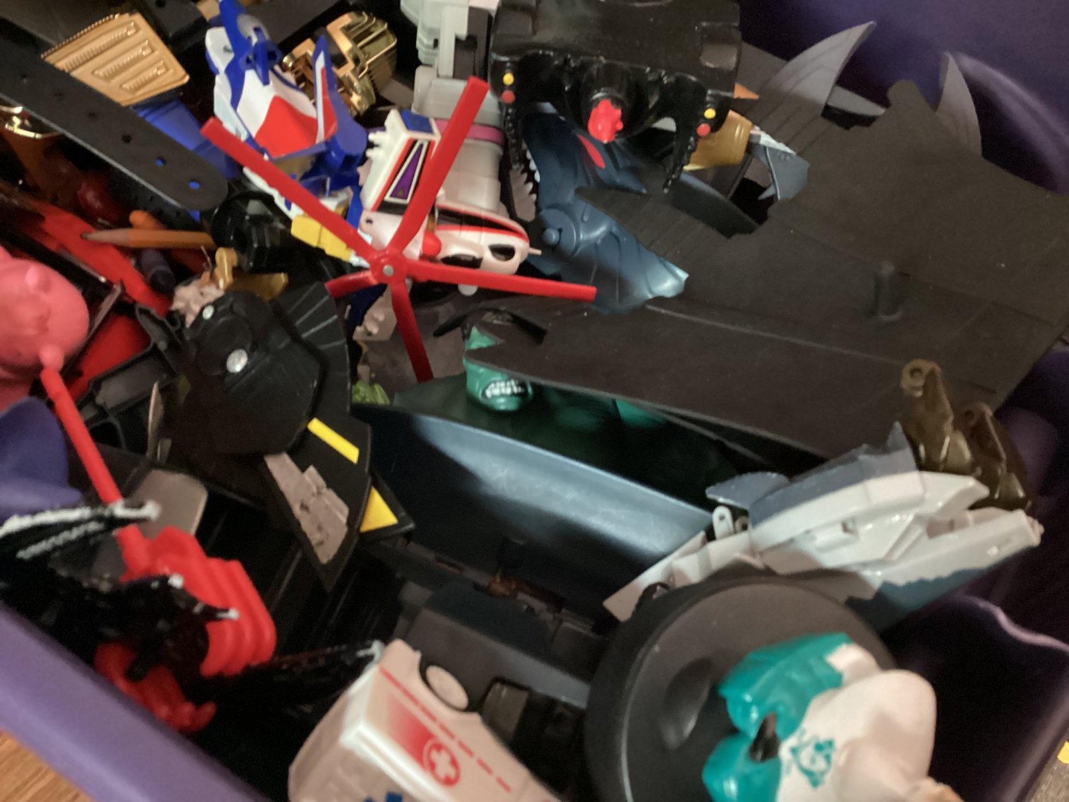 Image for Toys - Transformers and Bat Man