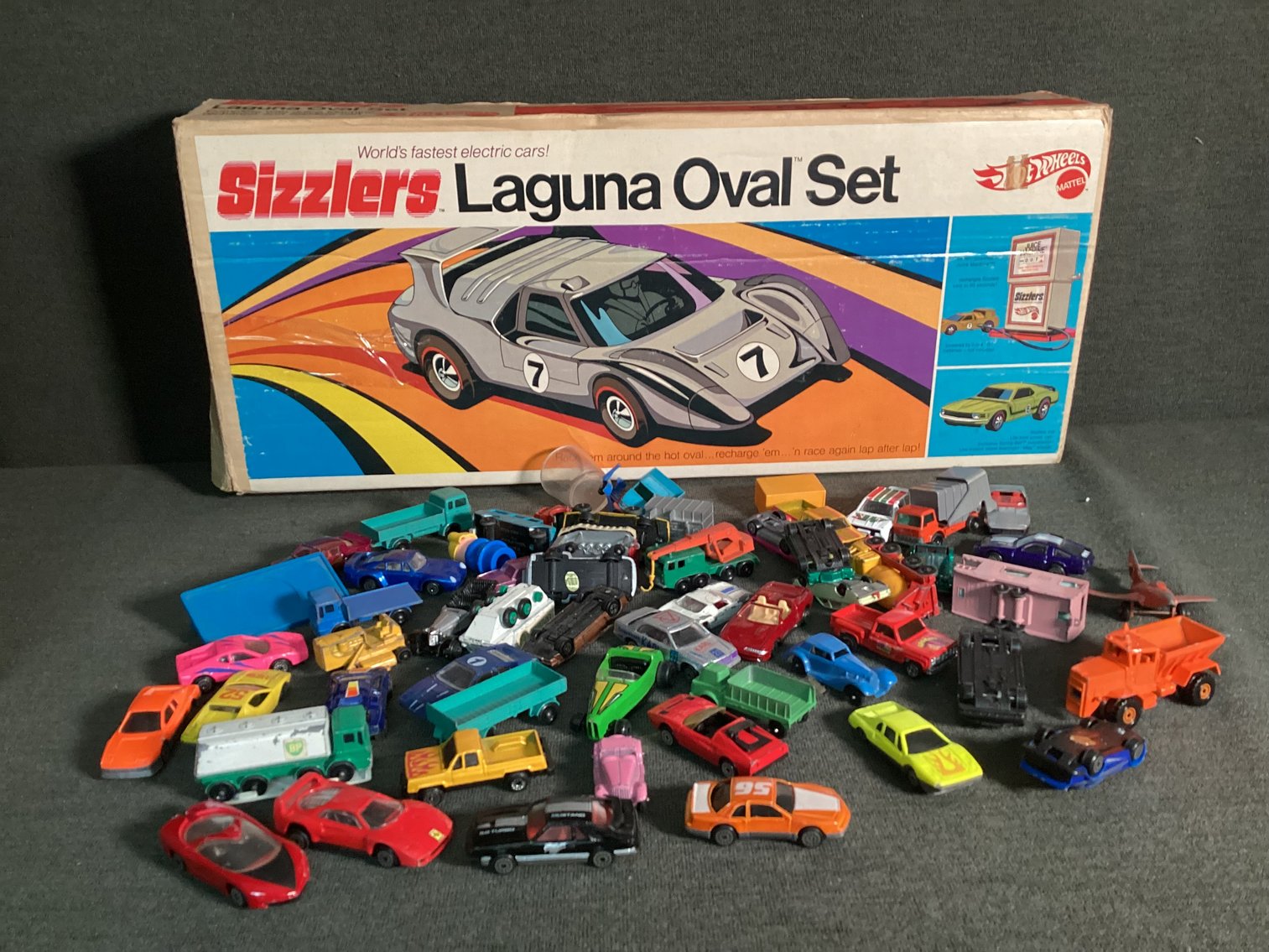 Image for Hot Wheels Laguna Oval and Several Cars
