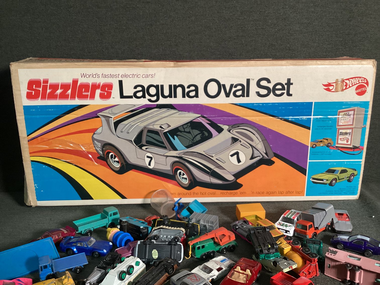 Image for Hot Wheels Laguna Oval and Several Cars