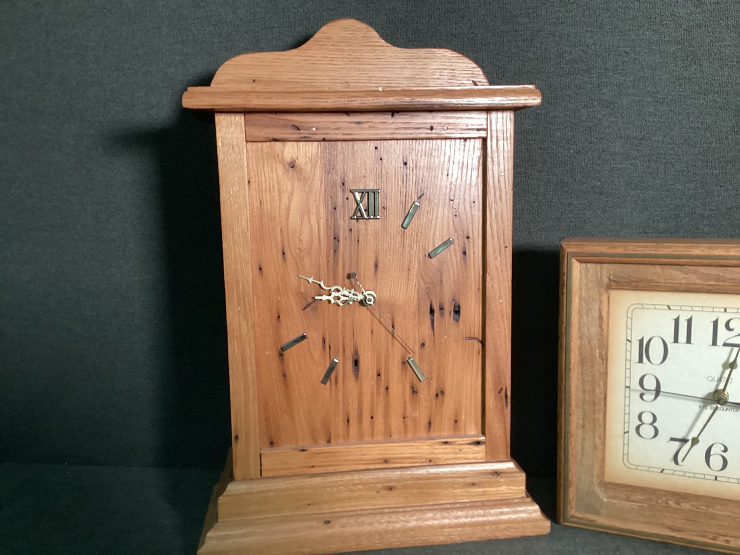Image for Wormy Chestnut Clock