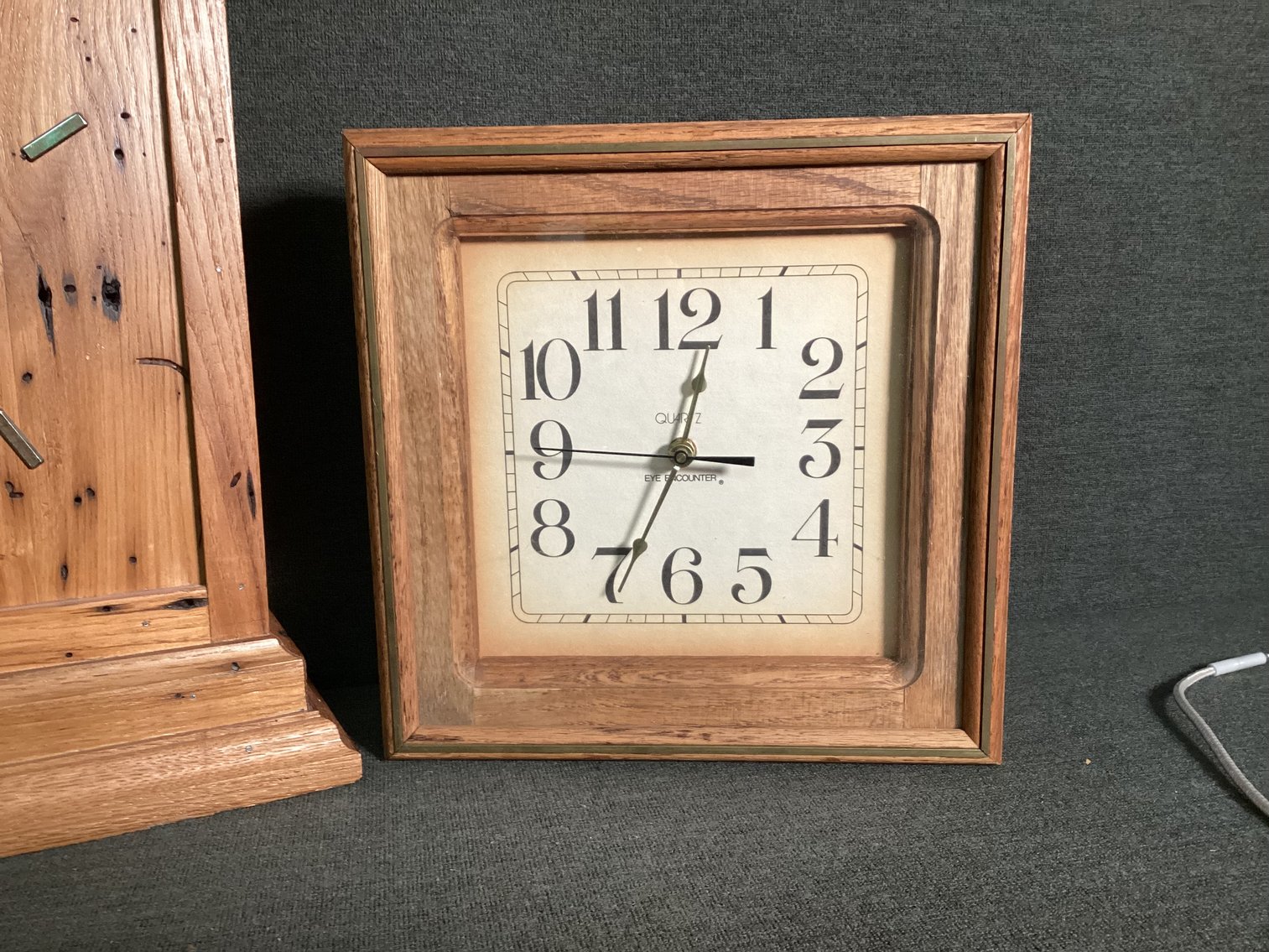 Image for Wormy Chestnut Clock