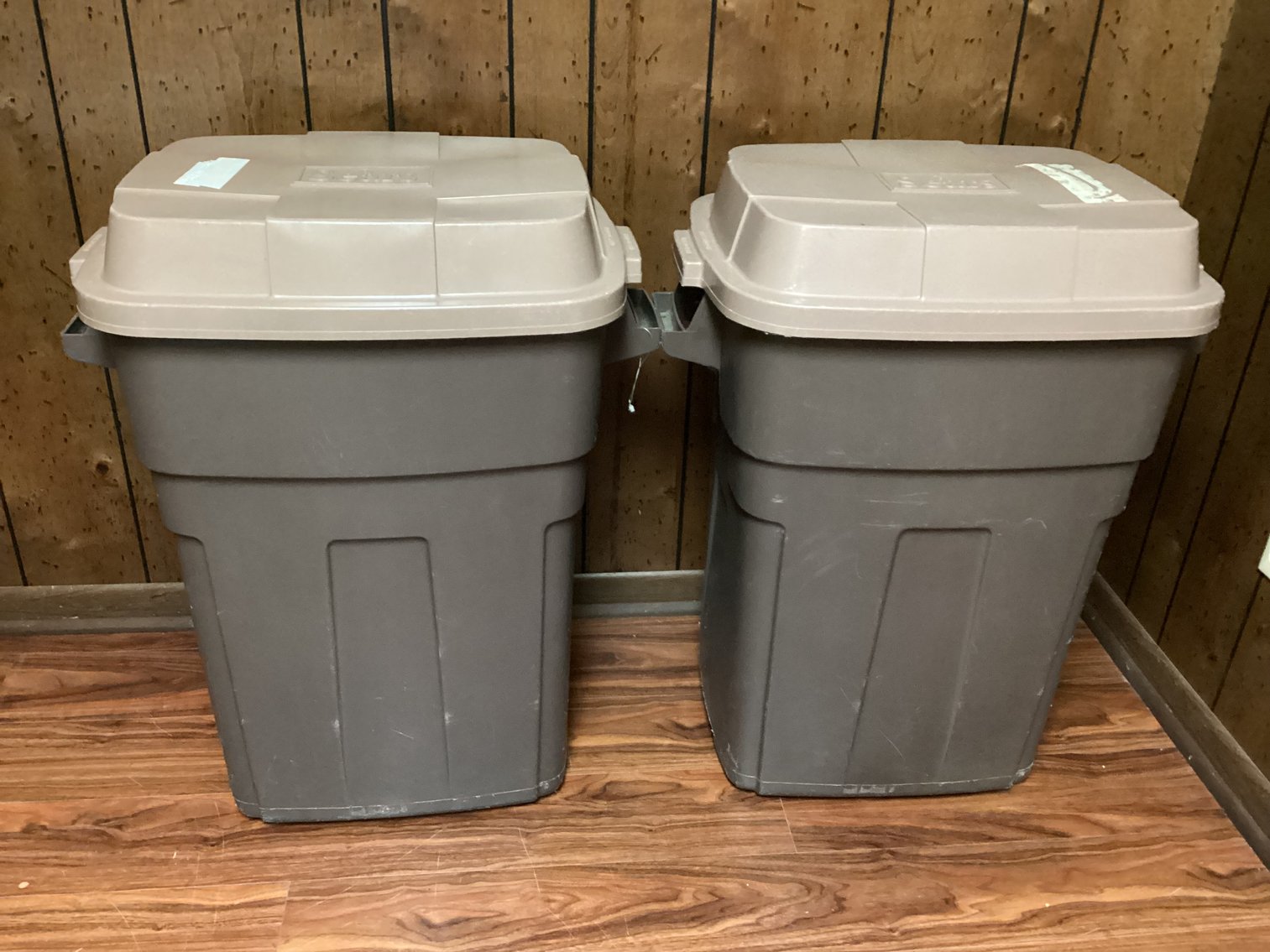 Image for Large Sears Trash Cans