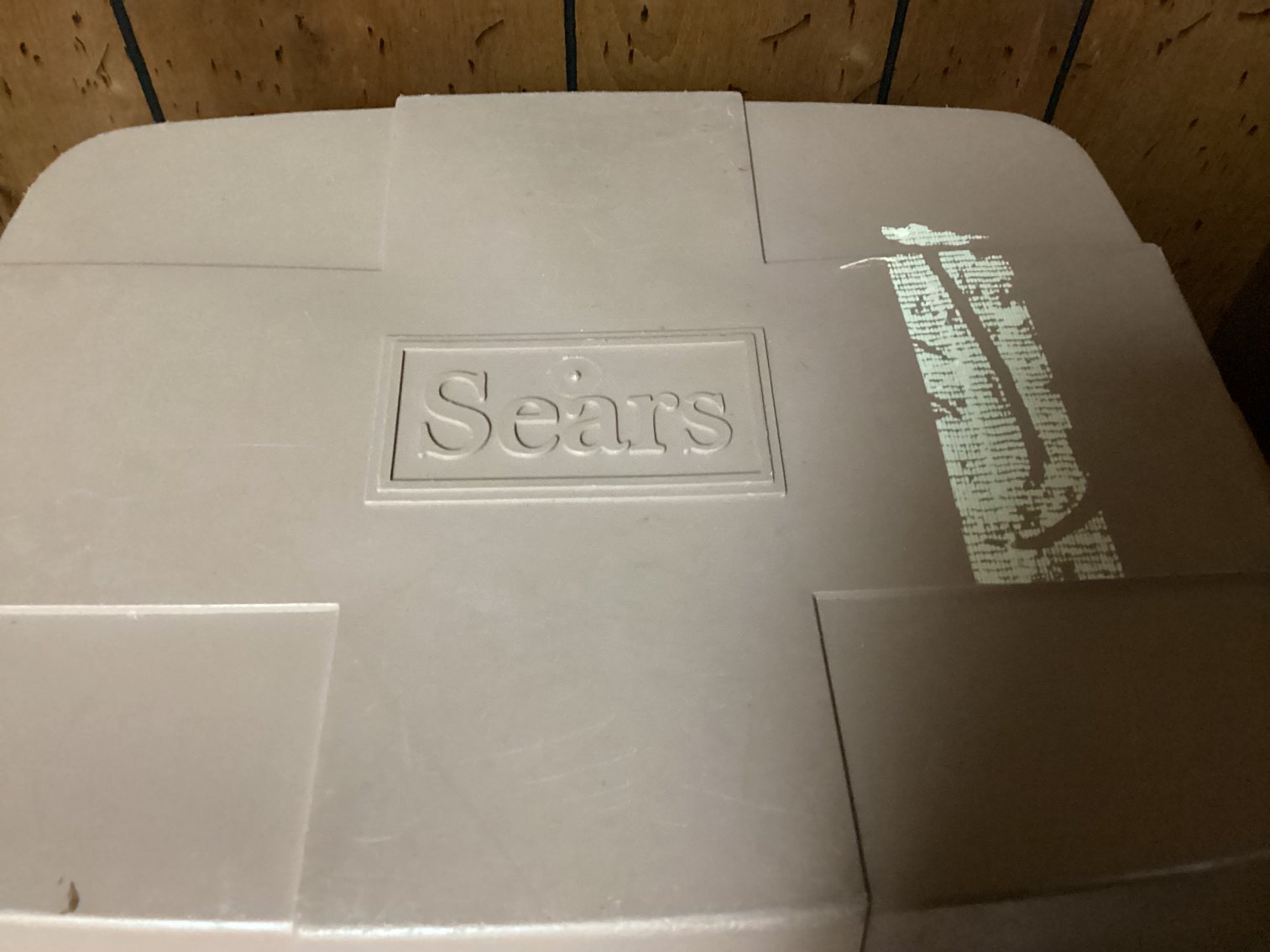 Image for Large Sears Trash Cans