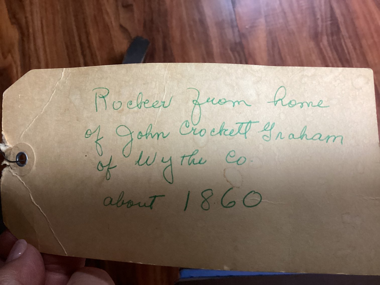 Image for Wythe County Rocker